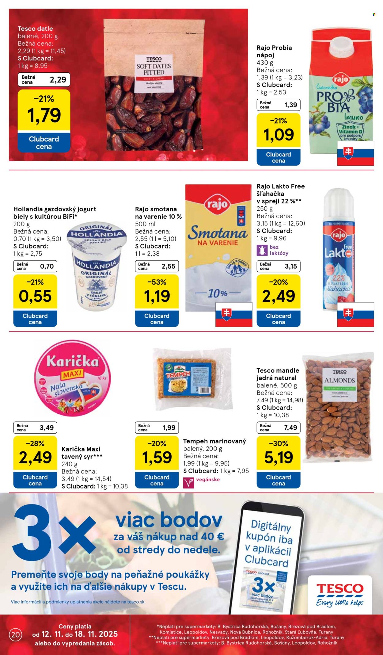 Leták TESCO supermarket - 12.11.2025 - 18.11.2025. Strana 20