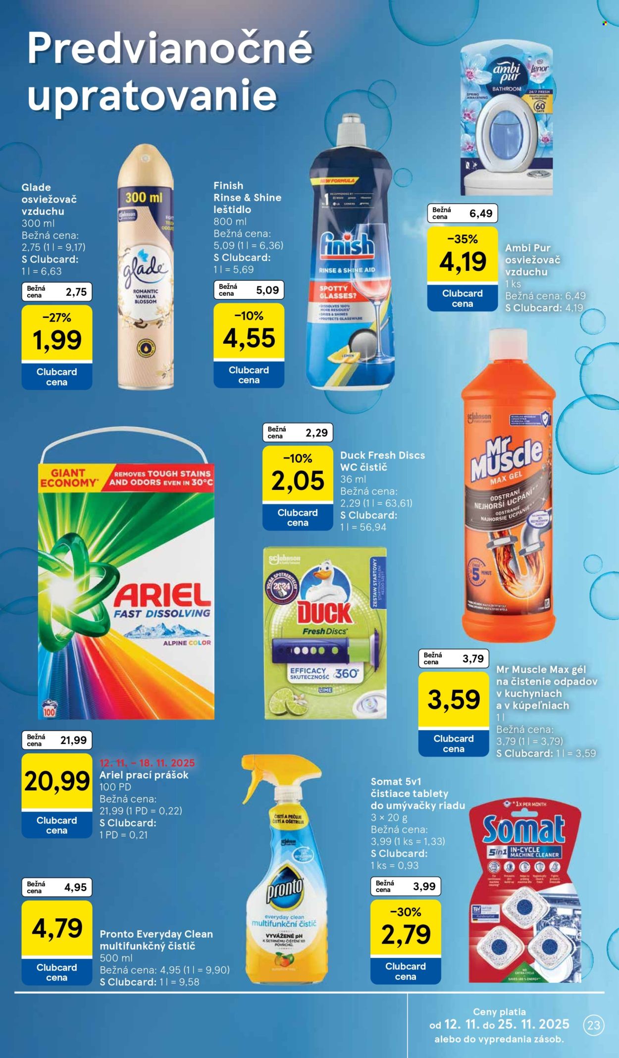Leták TESCO supermarket - 12.11.2025 - 18.11.2025. Strana 23