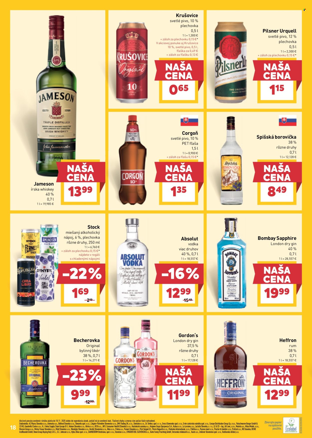 Leták Billa - 12.11.2025 - 18.11.2025. Strana 18