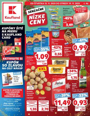 Leták Kaufland - 13.11.2025 - 19.11.2025.