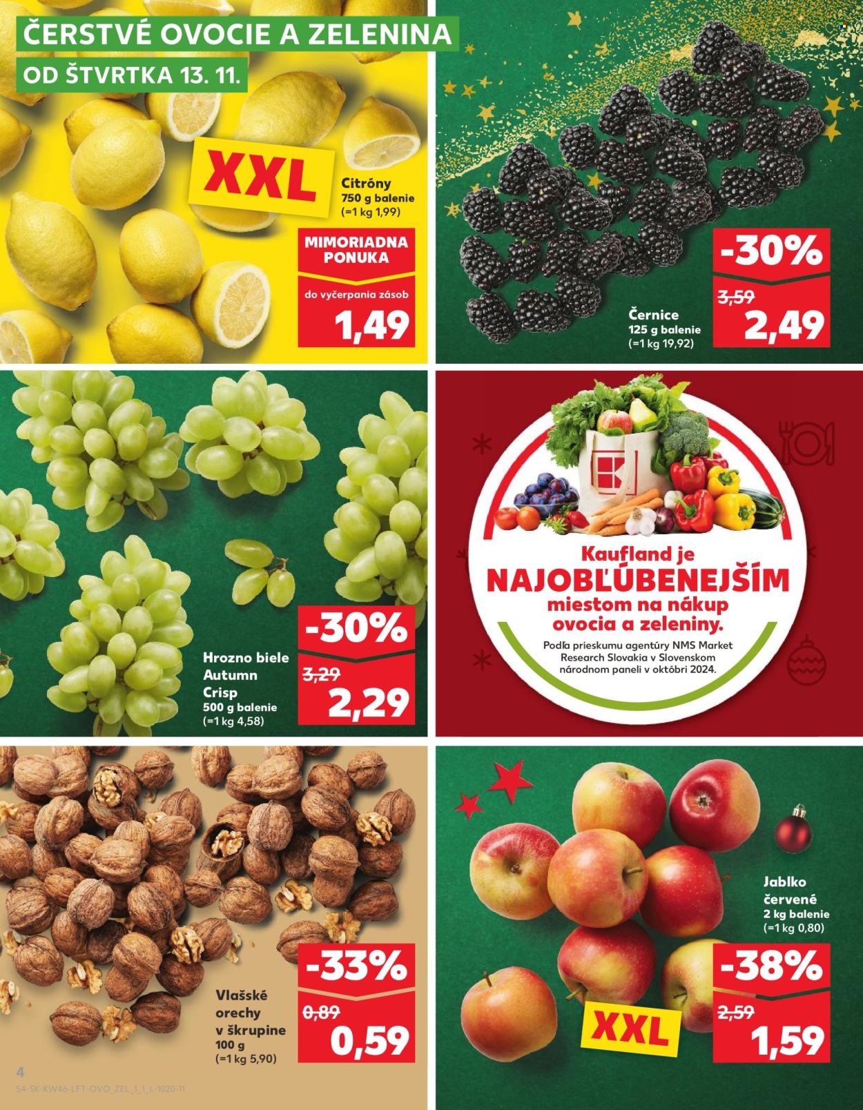 Leták Kaufland - 13.11.2025 - 19.11.2025. Strana 4