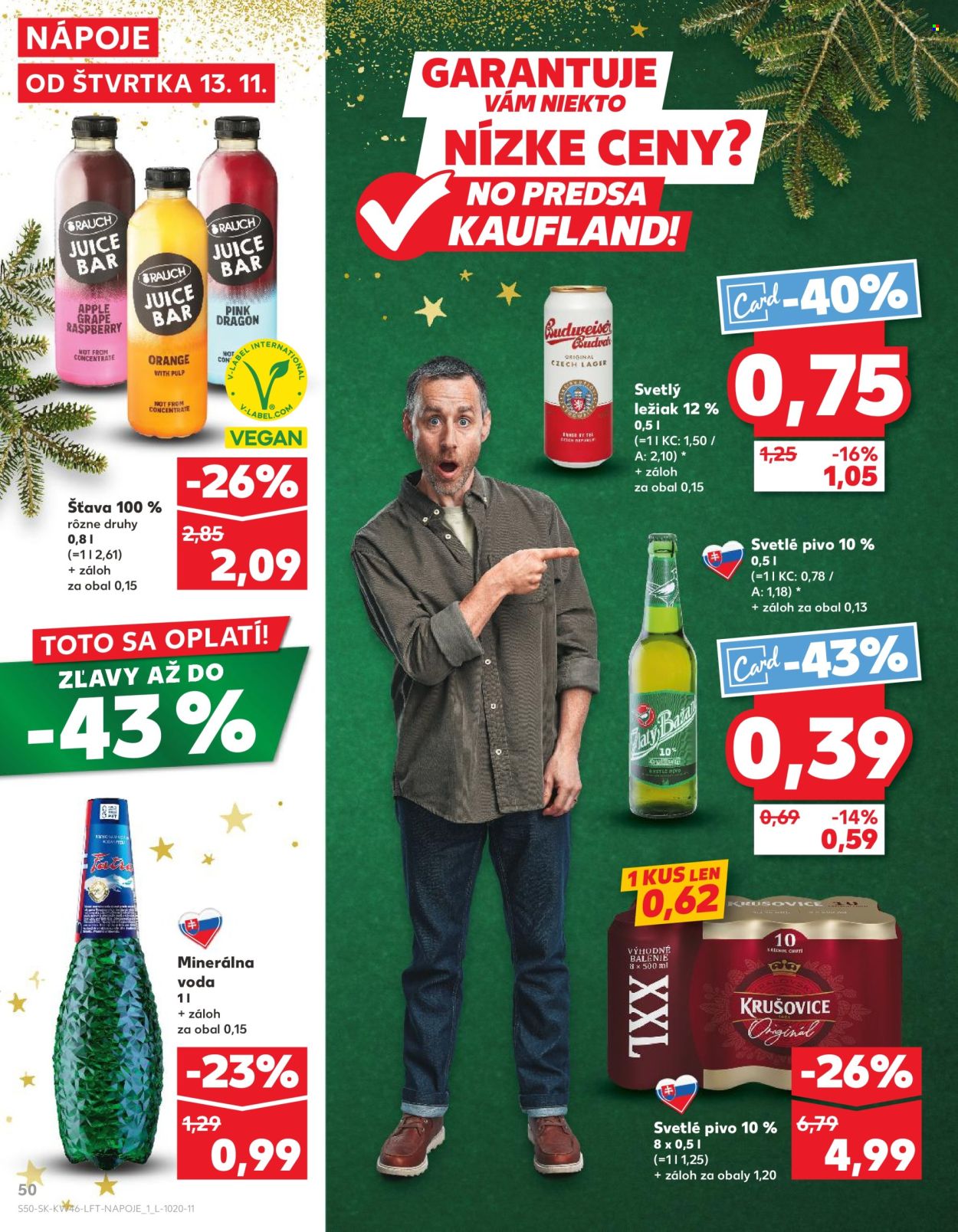 Leták Kaufland - 13.11.2025 - 19.11.2025. Strana 50