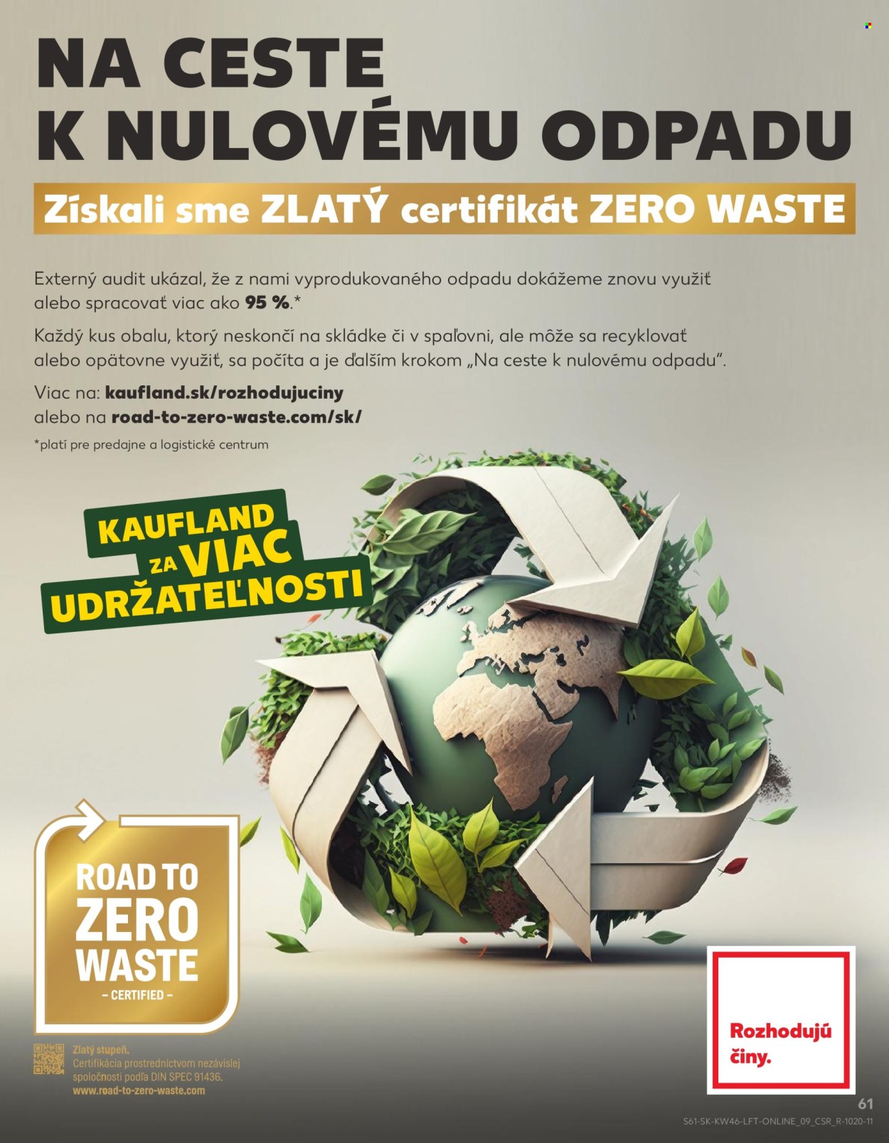 Leták Kaufland - 13.11.2025 - 19.11.2025. Strana 61