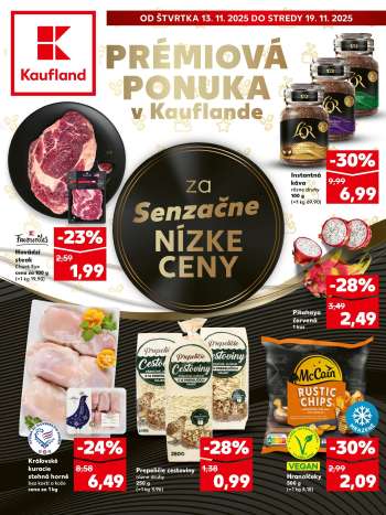 Leták Kaufland - 13.11.2025 - 19.11.2025.