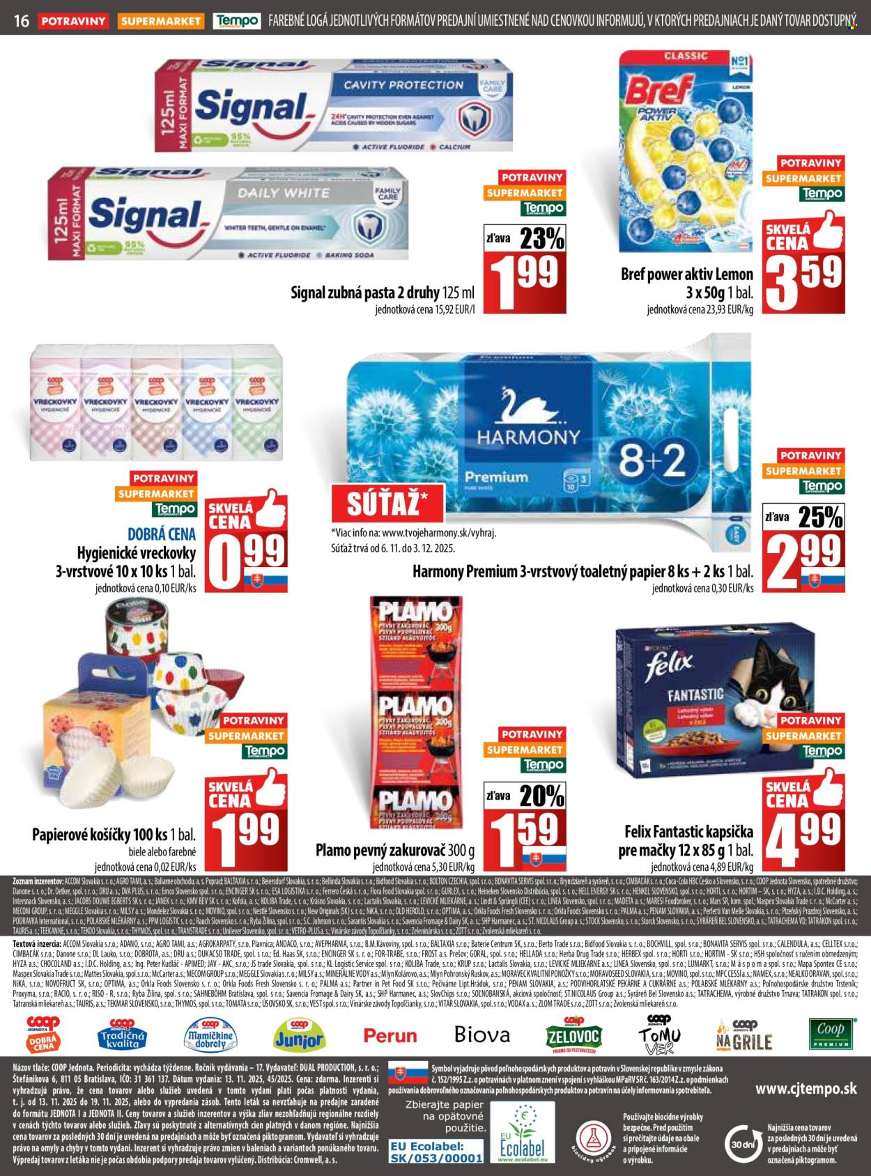 Leták COOP Jednota - 13.11.2025 - 19.11.2025. Strana 16