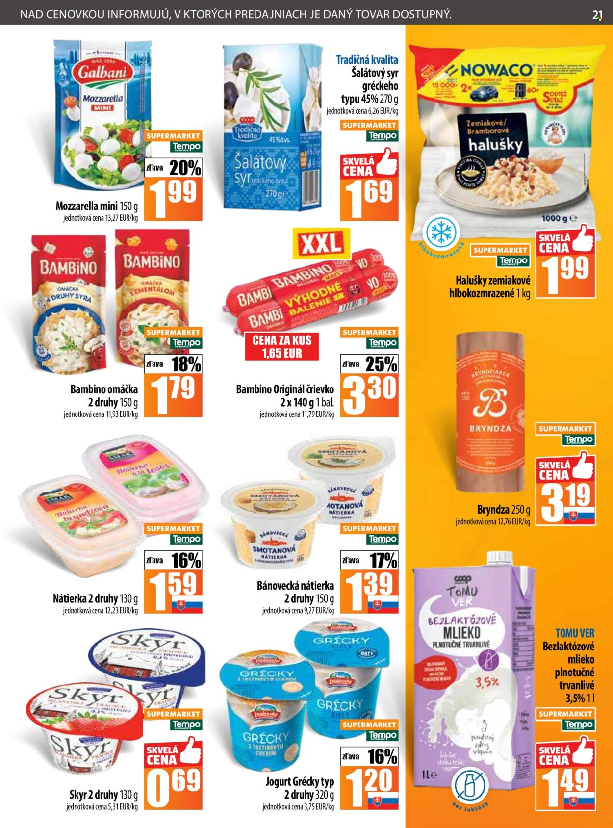 Leták COOP Jednota - 13.11.2025 - 19.11.2025. Strana 21