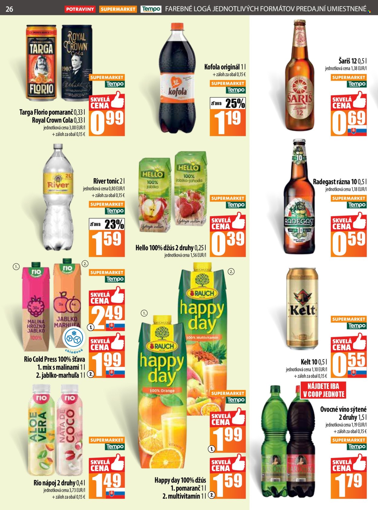 Leták COOP Jednota - 13.11.2025 - 19.11.2025. Strana 26