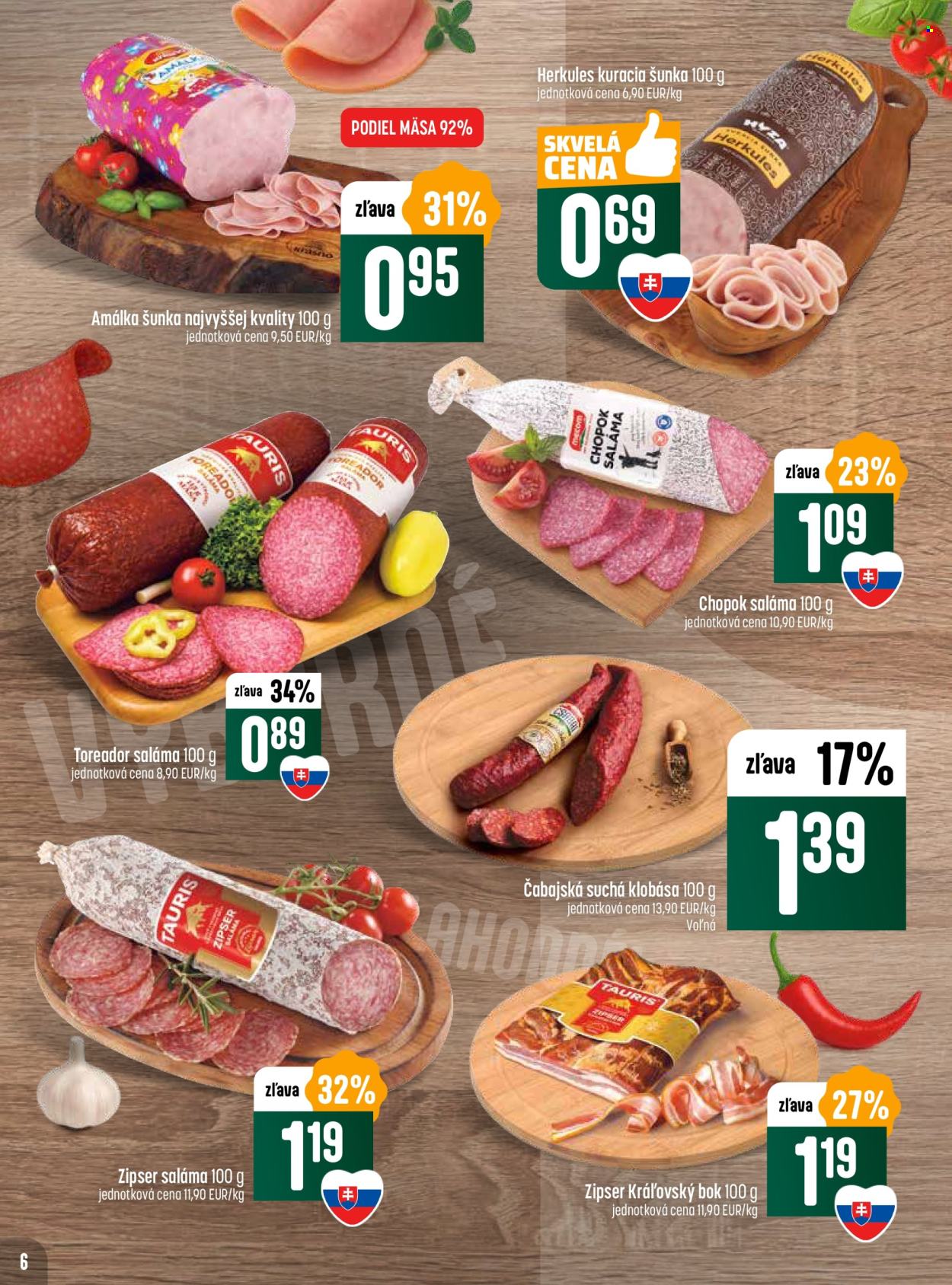 Leták COOP Jednota - 13.11.2025 - 19.11.2025. Strana 6