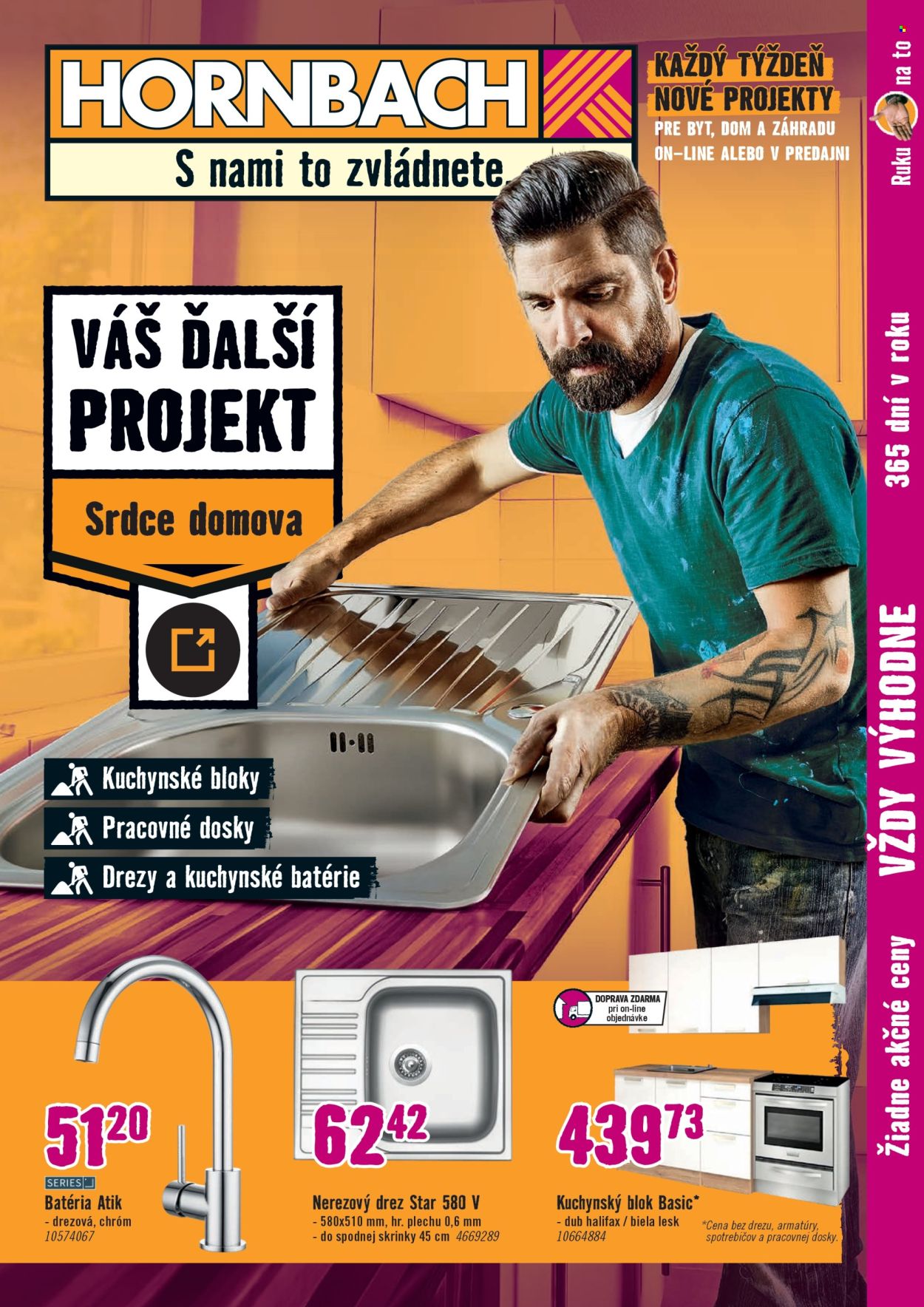 Leták Hornbach - 12.11.2025 - 26.11.2025. Strana 1