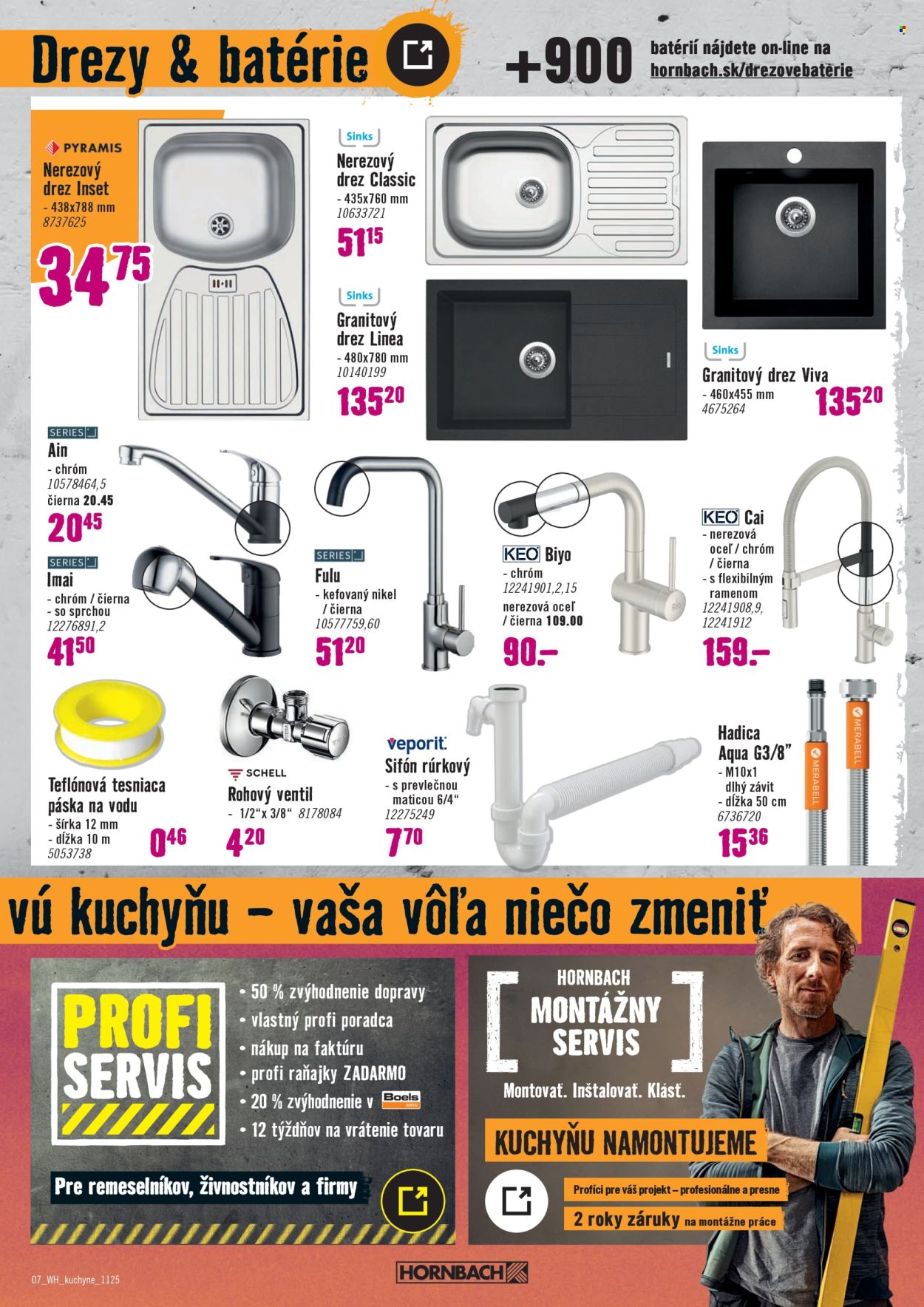 Leták Hornbach - 12.11.2025 - 26.11.2025. Strana 7