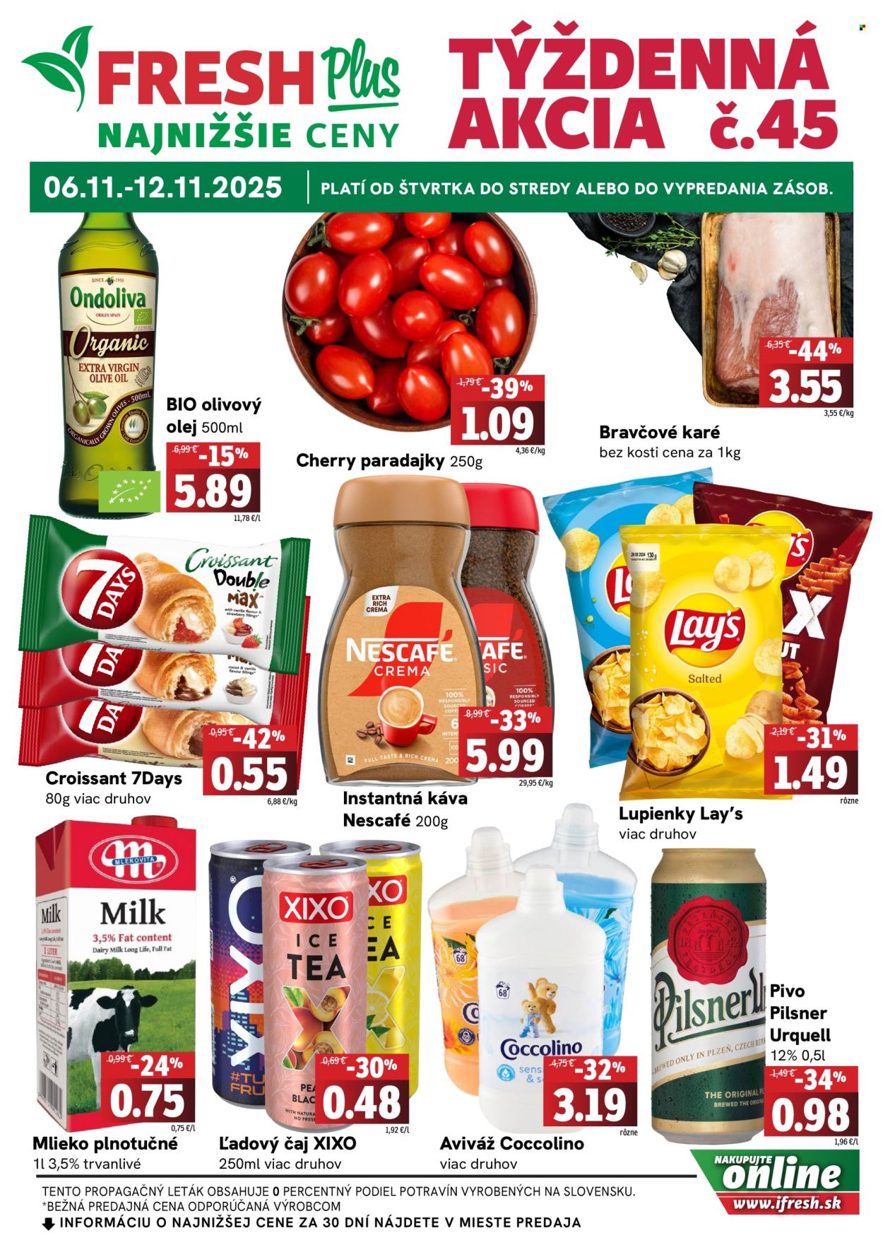 Leták FRESH - 6.11.2025 - 12.11.2025. Strana 1