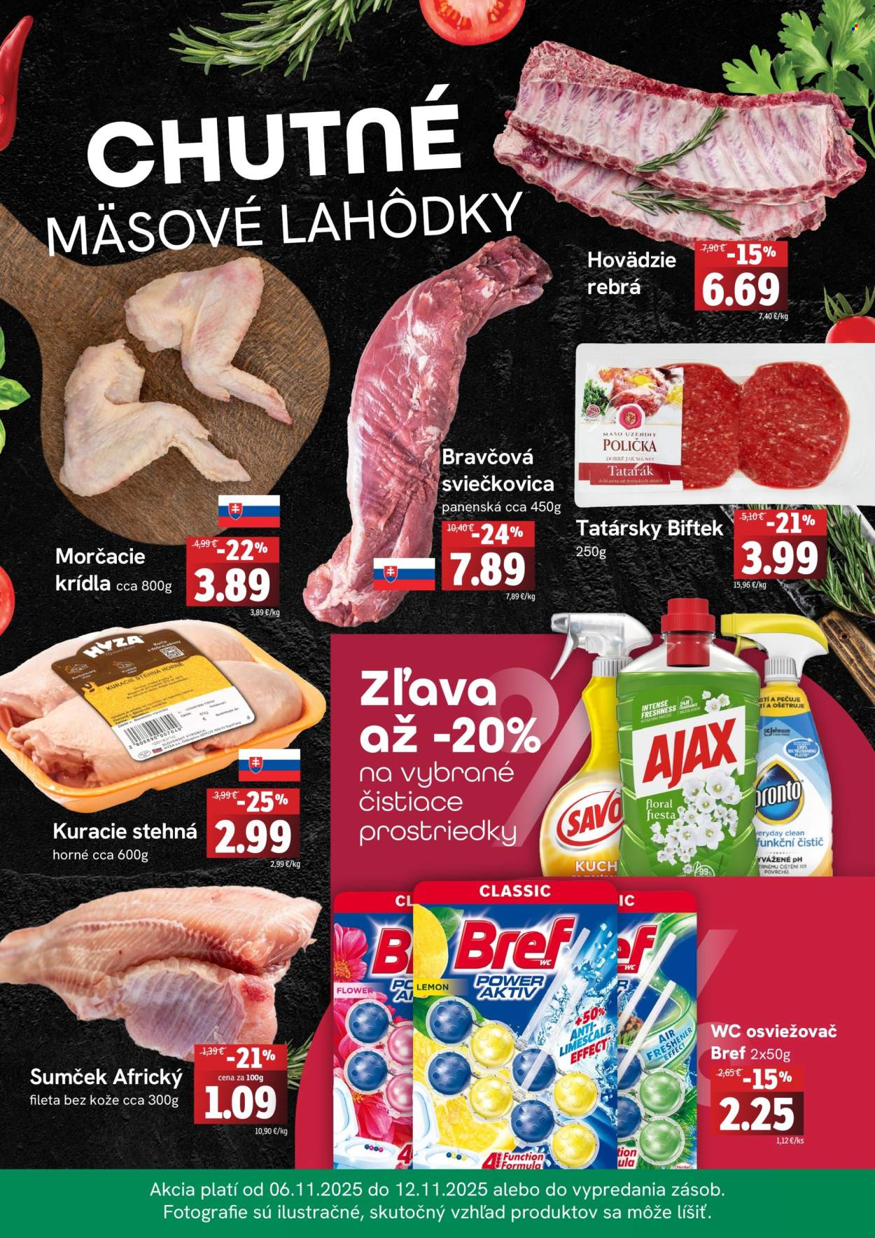 Leták FRESH - 6.11.2025 - 12.11.2025. Strana 2