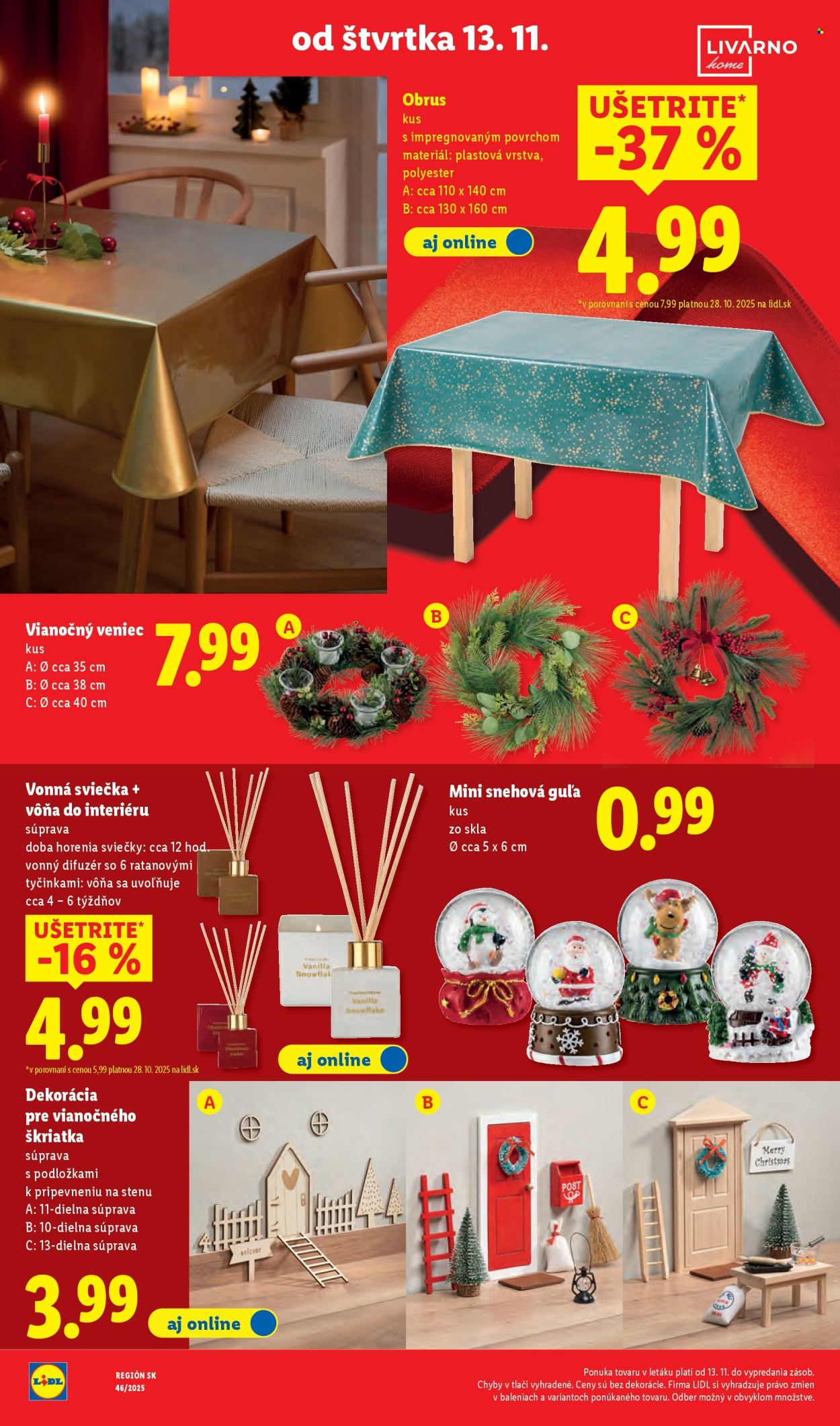 Leták Lidl - 13.11.2025 - 16.11.2025. Strana 45