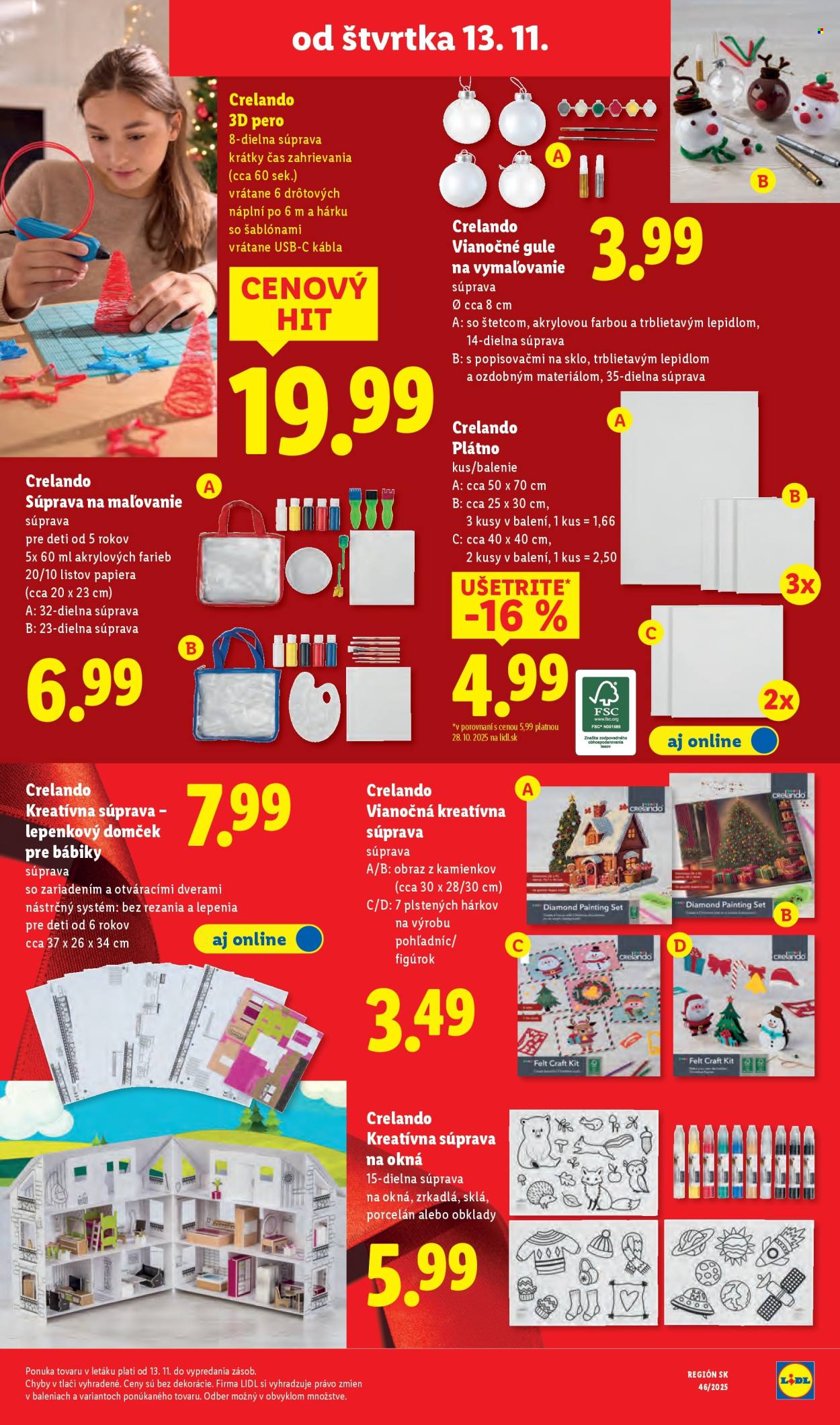Leták Lidl - 13.11.2025 - 16.11.2025. Strana 46