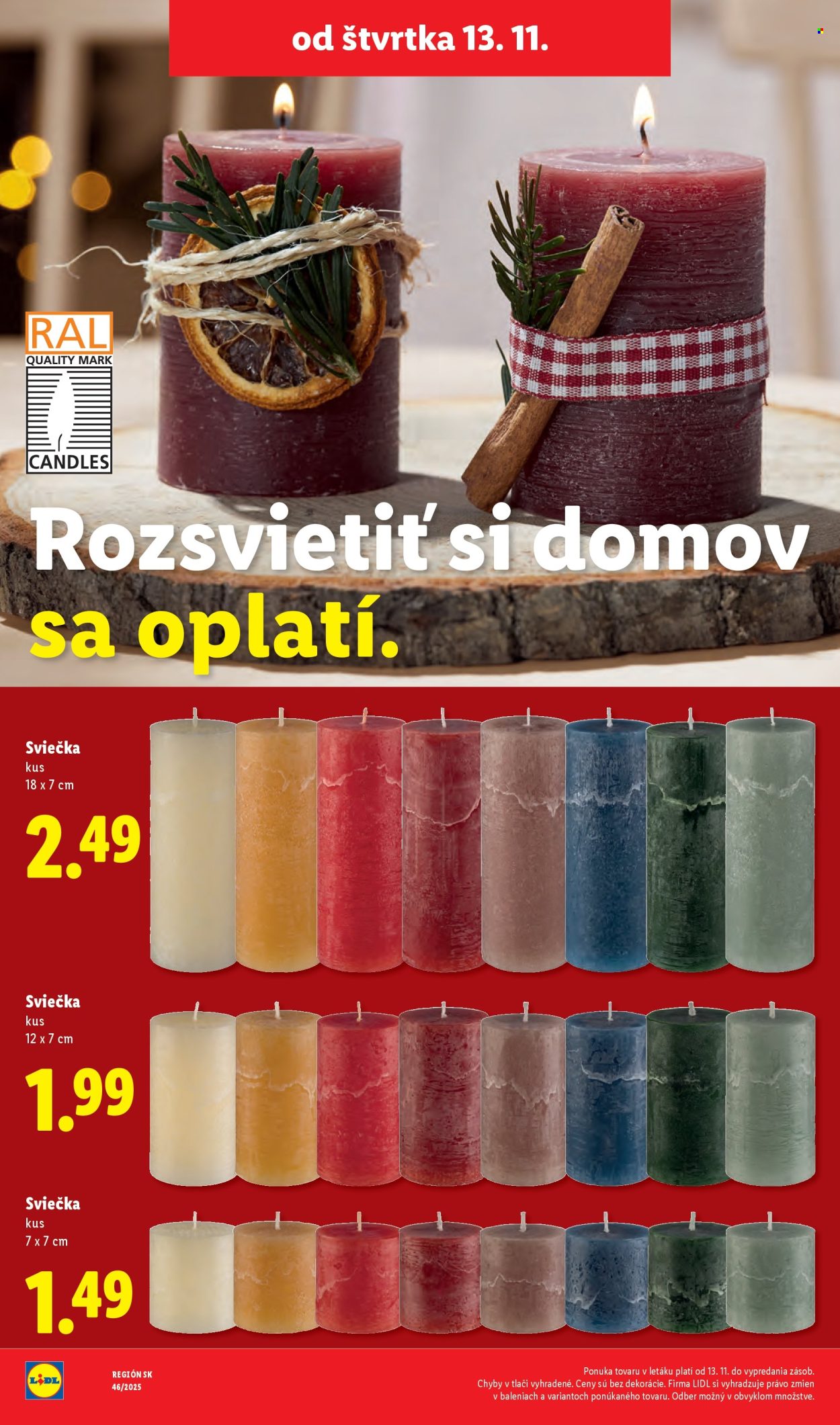 Leták Lidl - 13.11.2025 - 16.11.2025. Strana 47