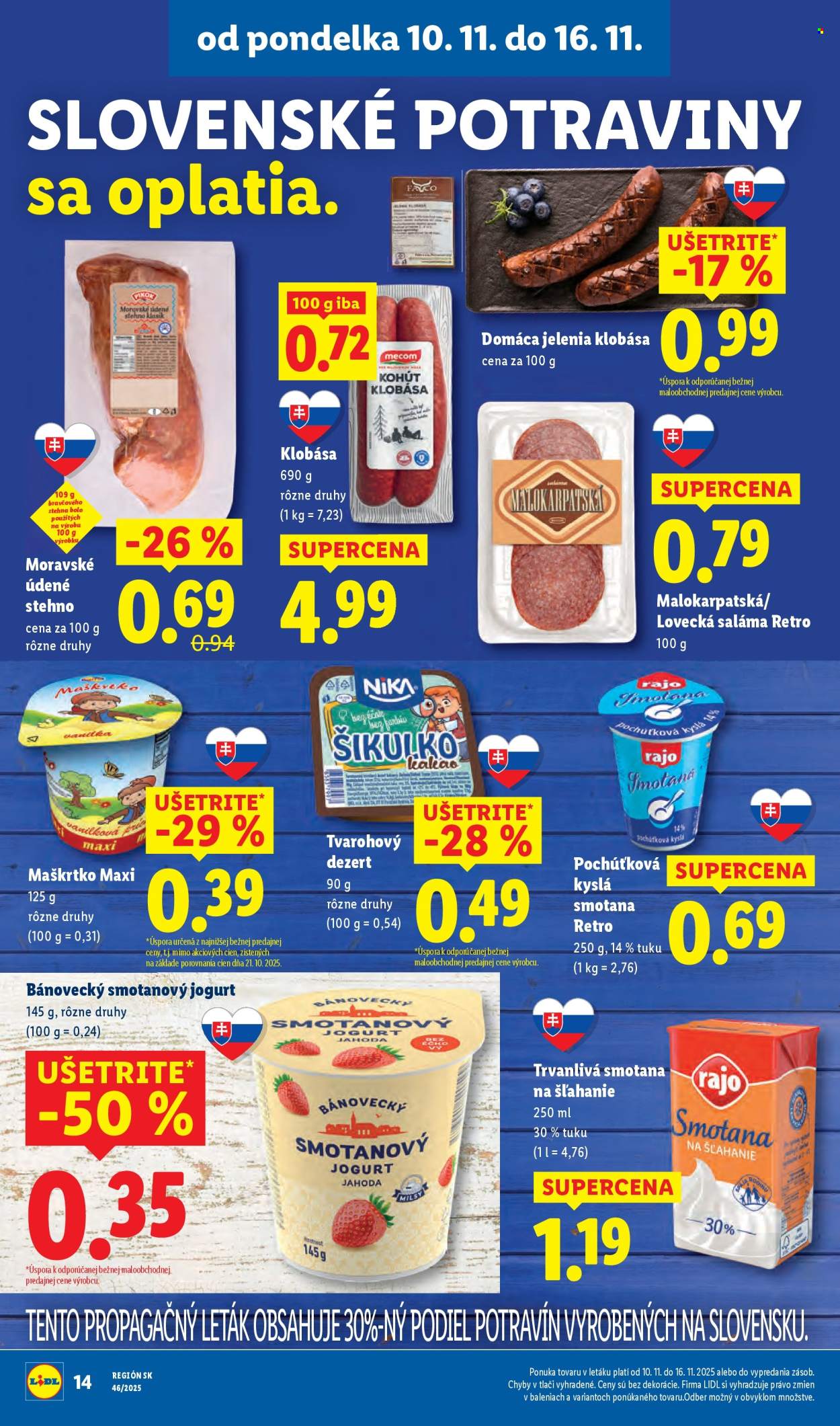 Leták Lidl - 13.11.2025 - 16.11.2025. Strana 60