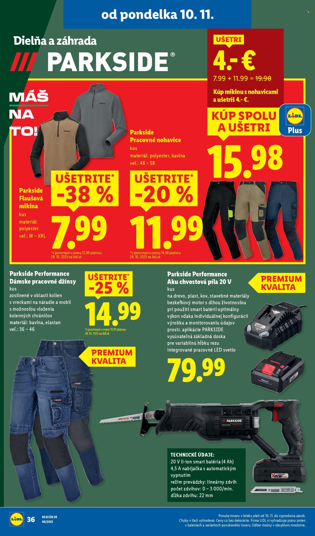 Leták Lidl - 13.11.2025 - 16.11.2025. Strana 100