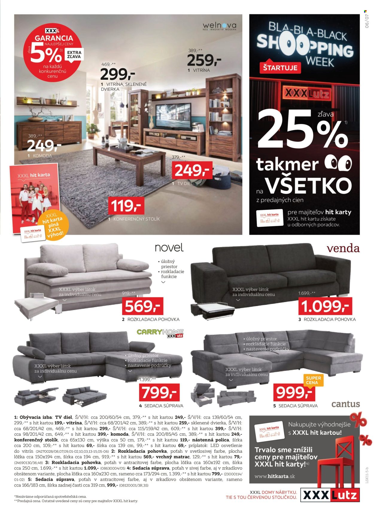 Leták XXXLutz - 10.11.2025 - 23.11.2025. Strana 7