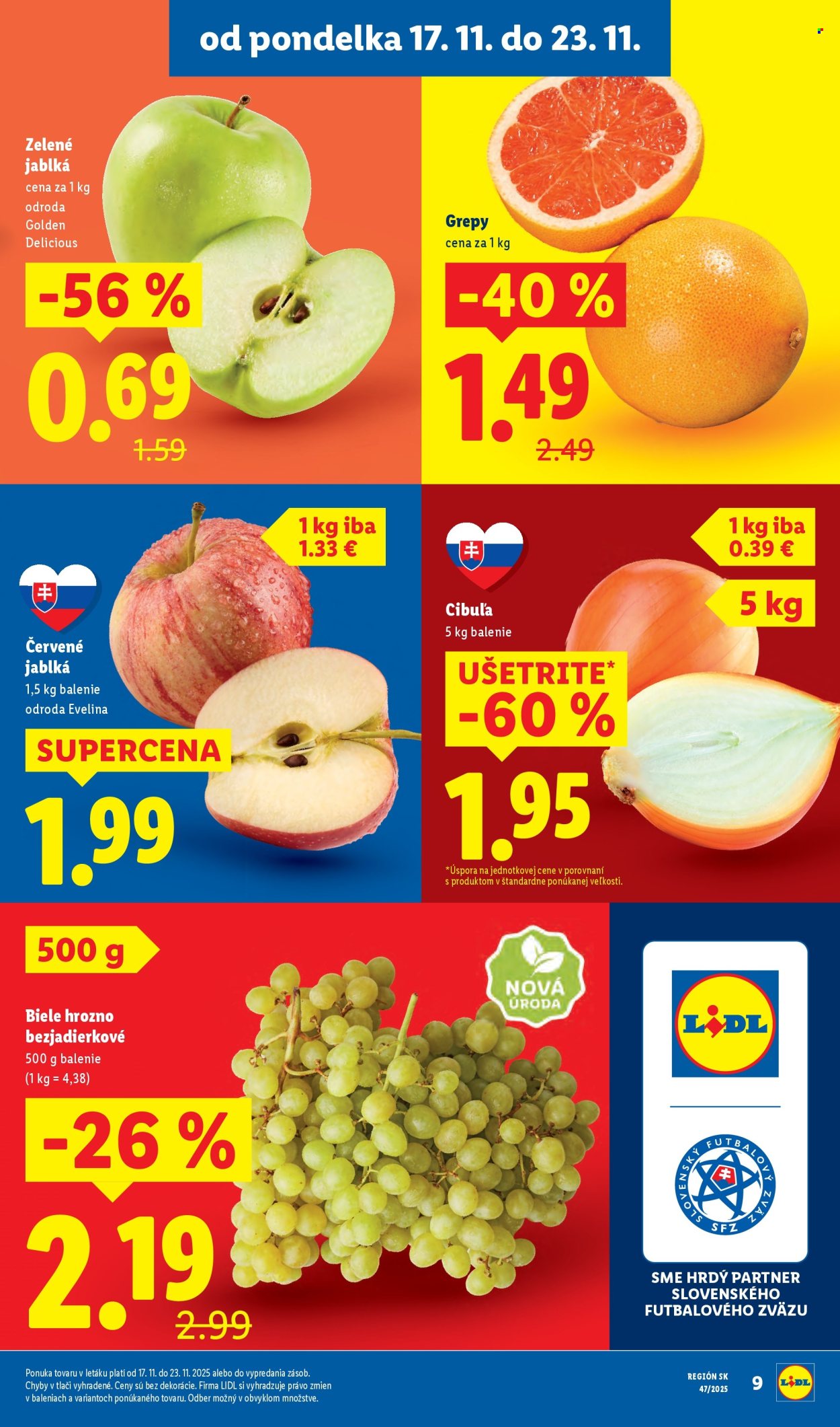 Leták Lidl - 17.11.2025 - 23.11.2025. Strana 9