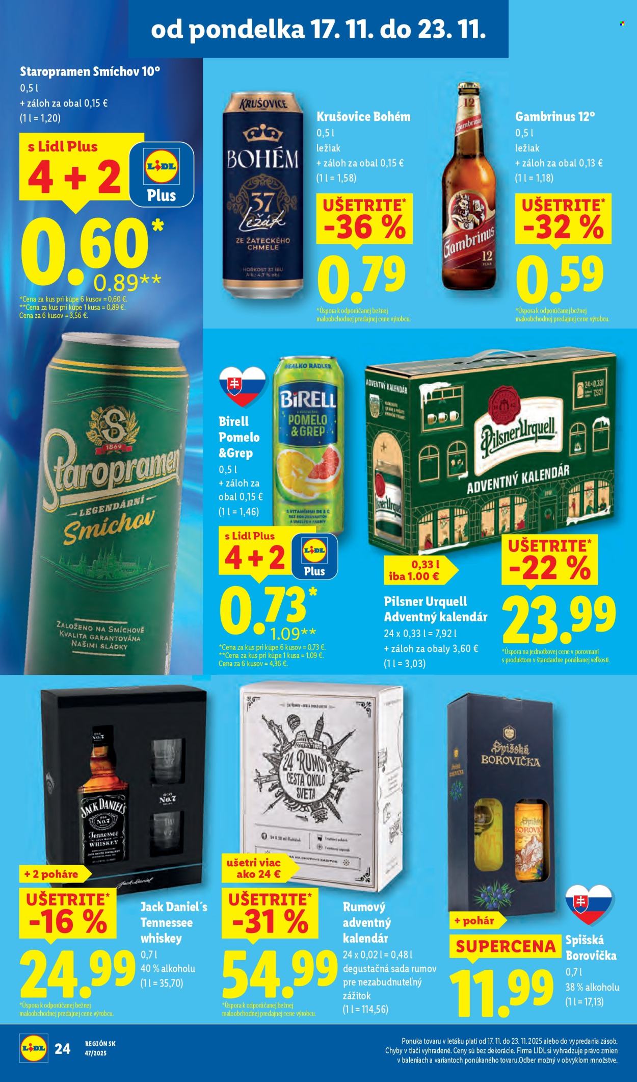 Leták Lidl - 17.11.2025 - 23.11.2025. Strana 36