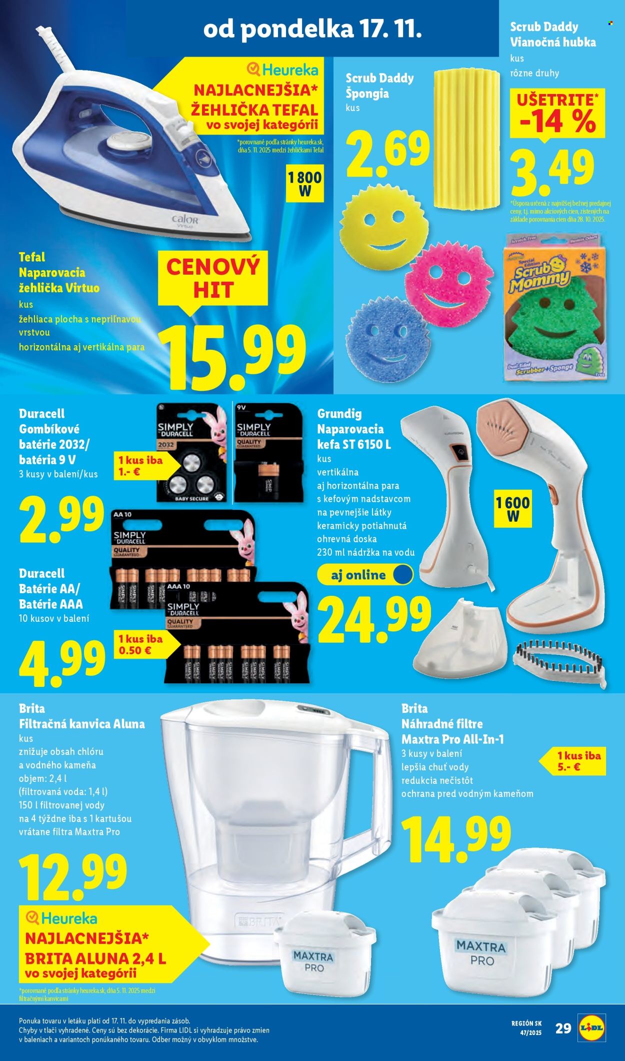 Leták Lidl - 17.11.2025 - 23.11.2025. Strana 41