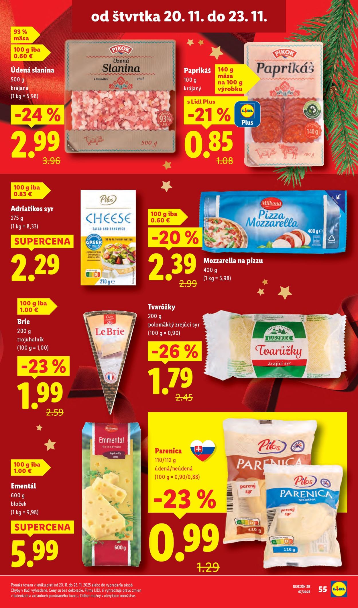 Leták Lidl - 17.11.2025 - 23.11.2025. Strana 75