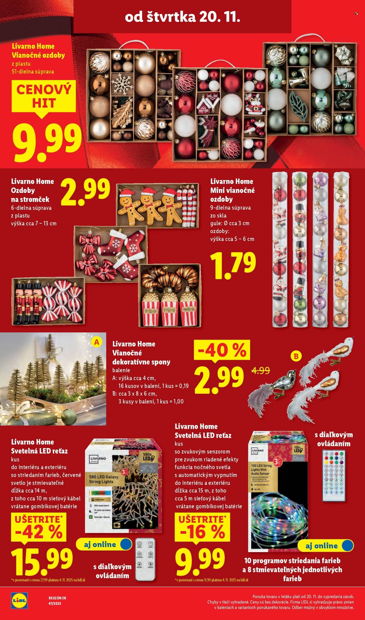 Leták Lidl - 17.11.2025 - 23.11.2025. Strana 87