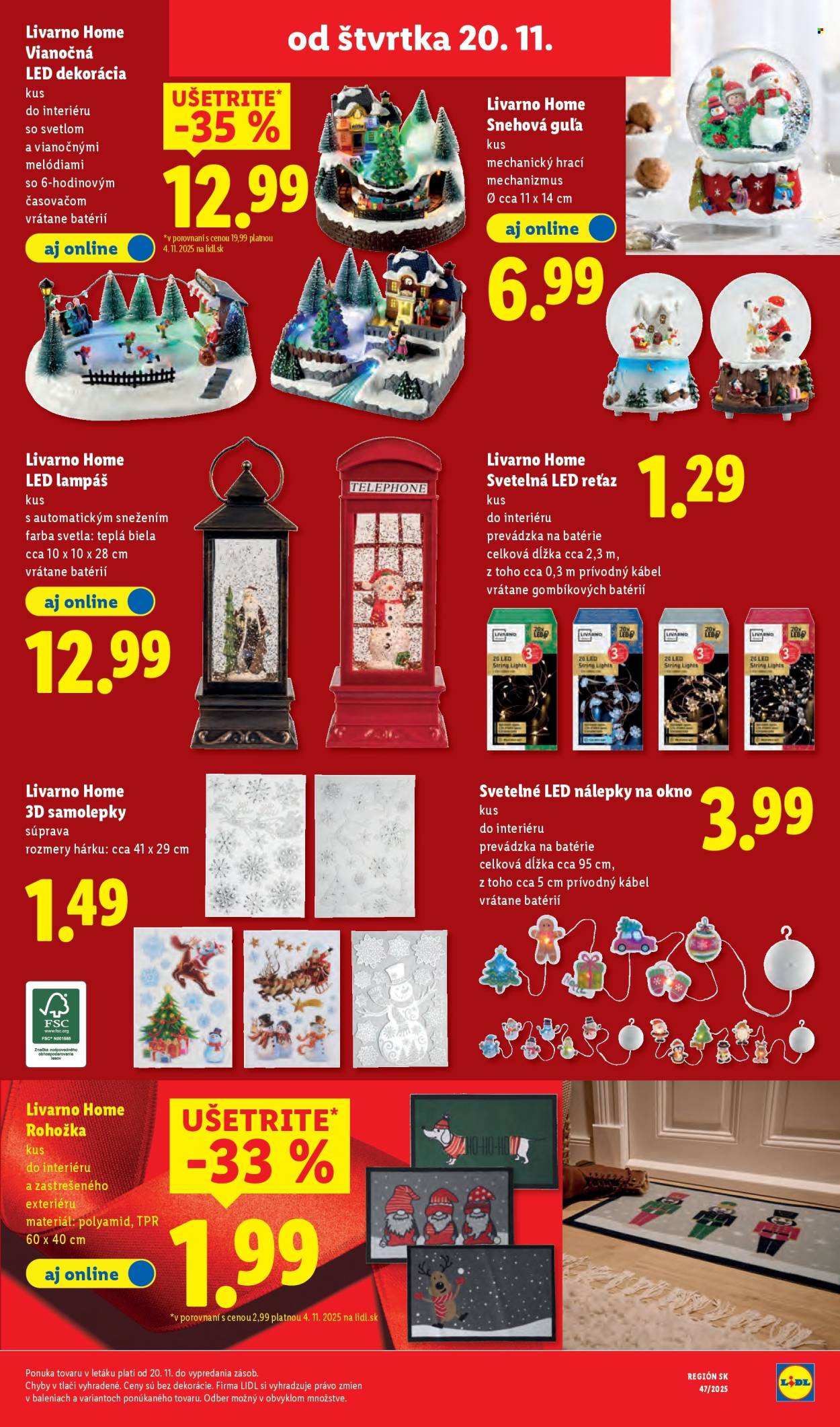 Leták Lidl - 17.11.2025 - 23.11.2025. Strana 89
