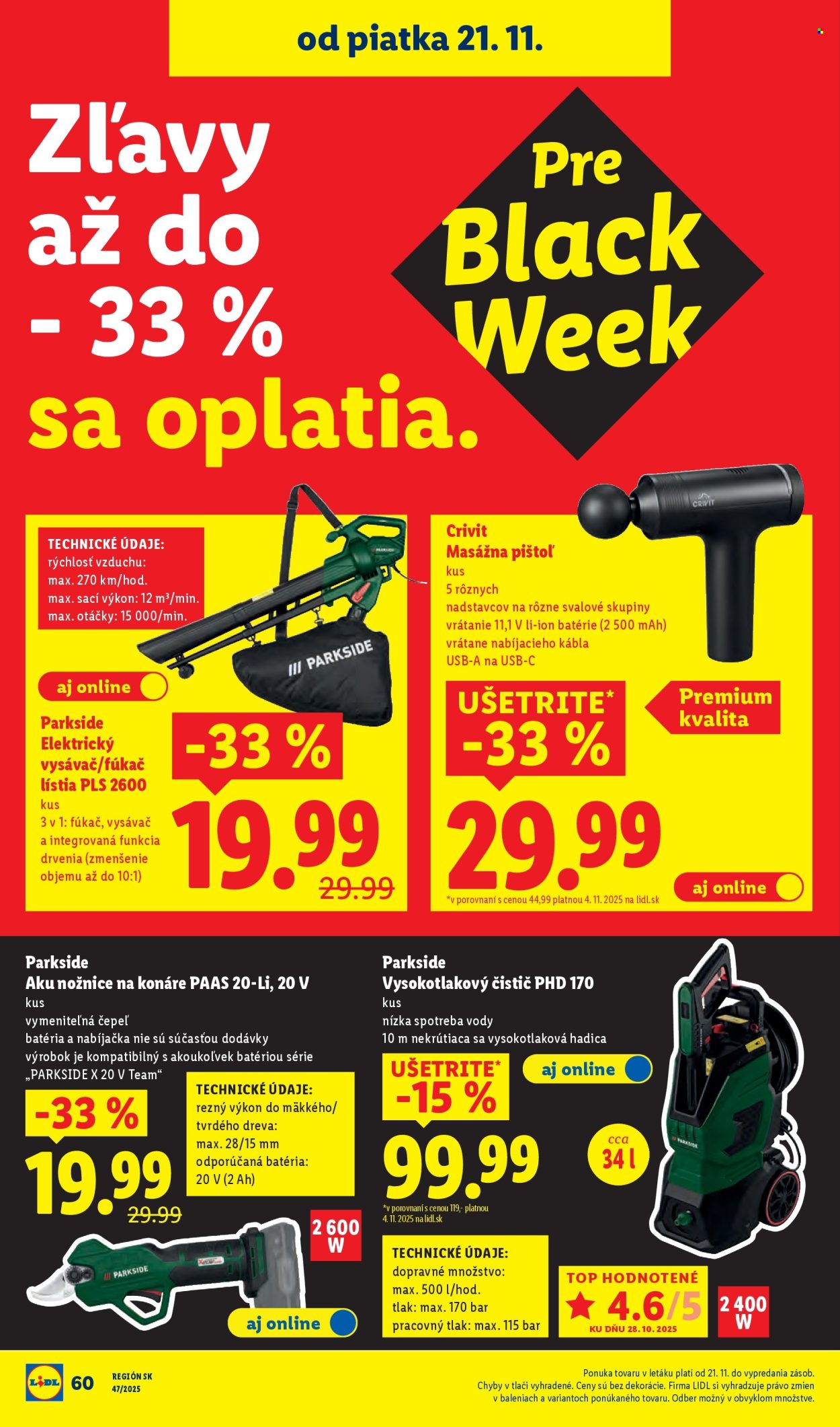 Leták Lidl - 17.11.2025 - 23.11.2025. Strana 95