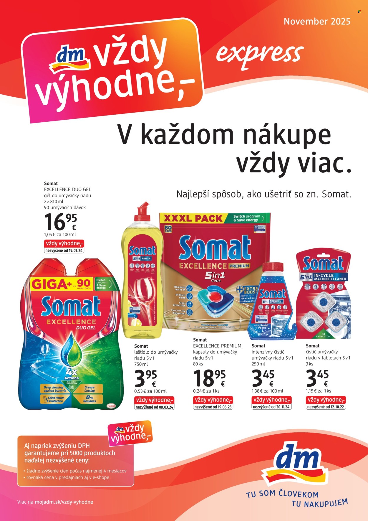 Leták dm drogerie - 1.11.2025 - 30.11.2025. Strana 1