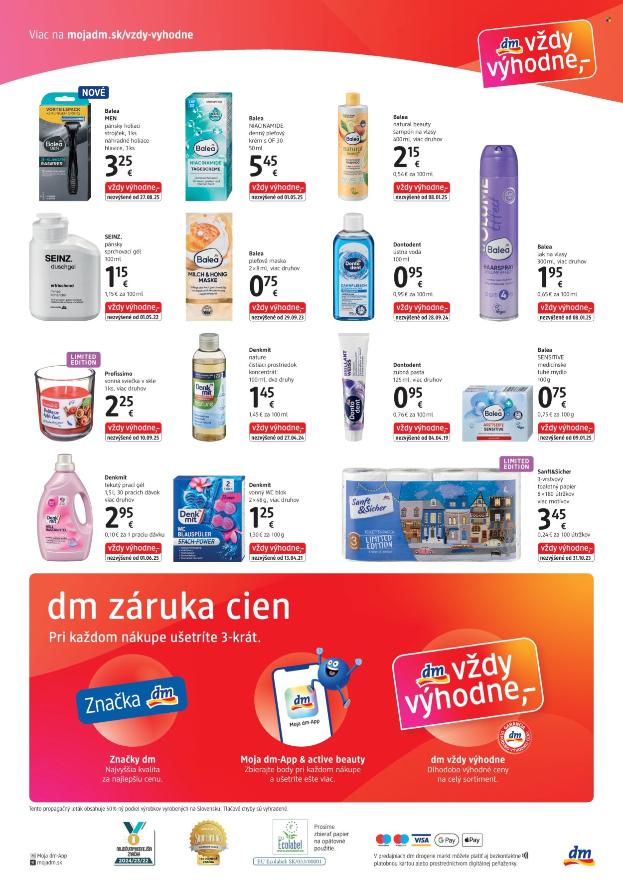 Leták dm drogerie - 1.11.2025 - 30.11.2025. Strana 4