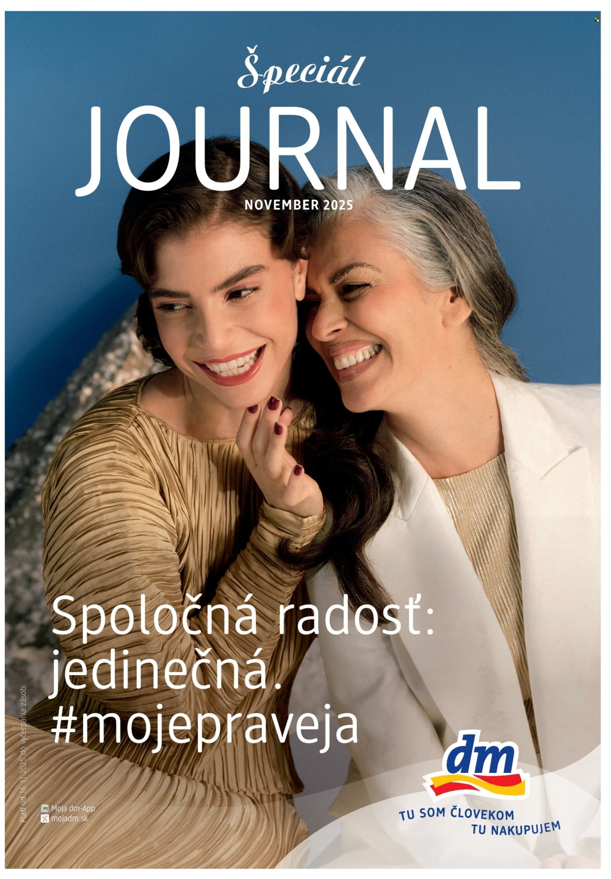 Leták dm drogerie. Strana 1