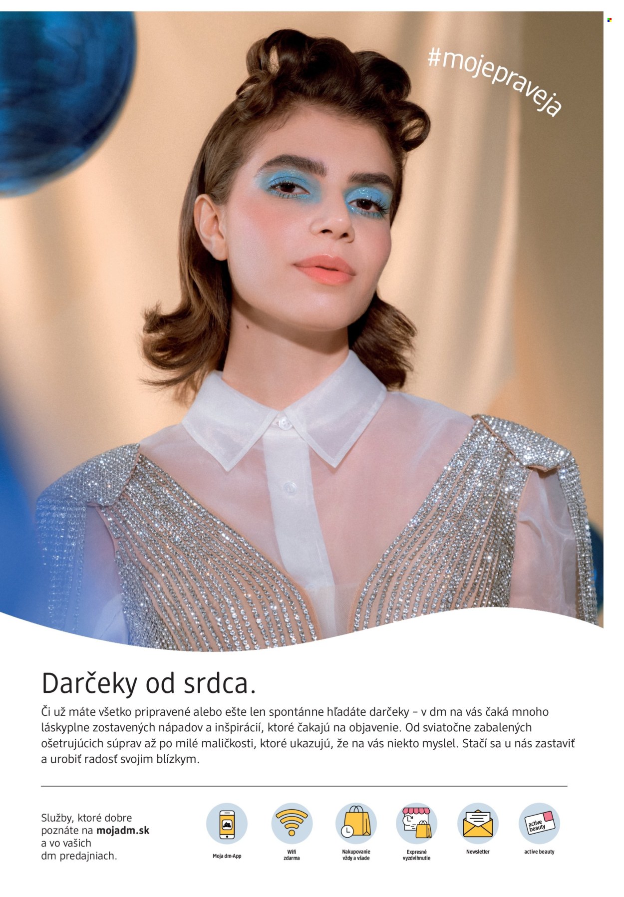 Leták dm drogerie. Strana 2