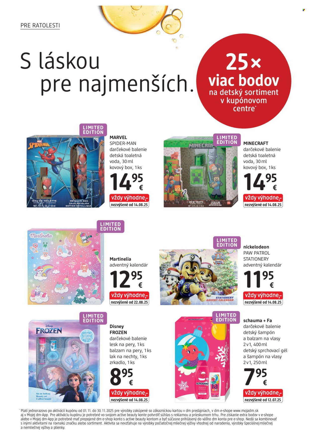 Leták dm drogerie. Strana 10