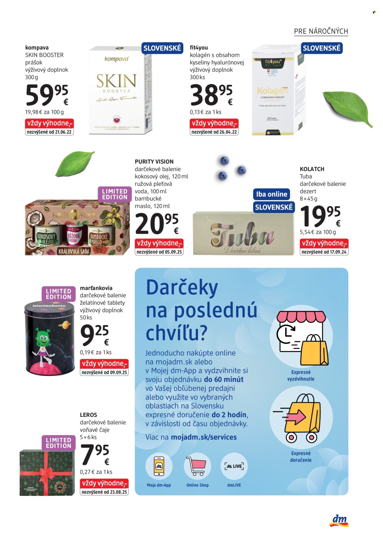 Leták dm drogerie. Strana 13