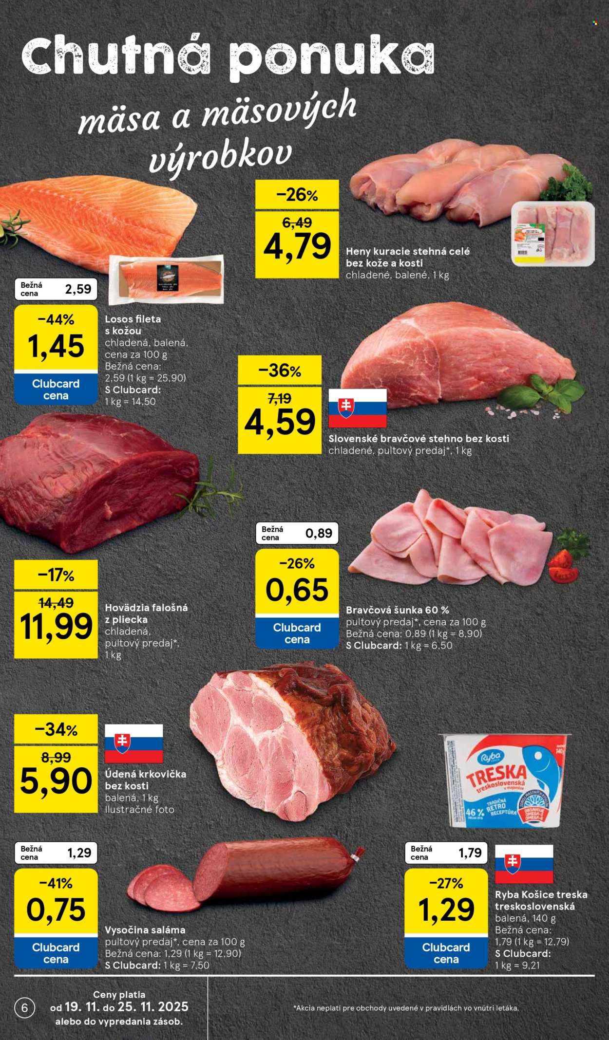 Leták TESCO - 19.11.2025 - 25.11.2025. Strana 6