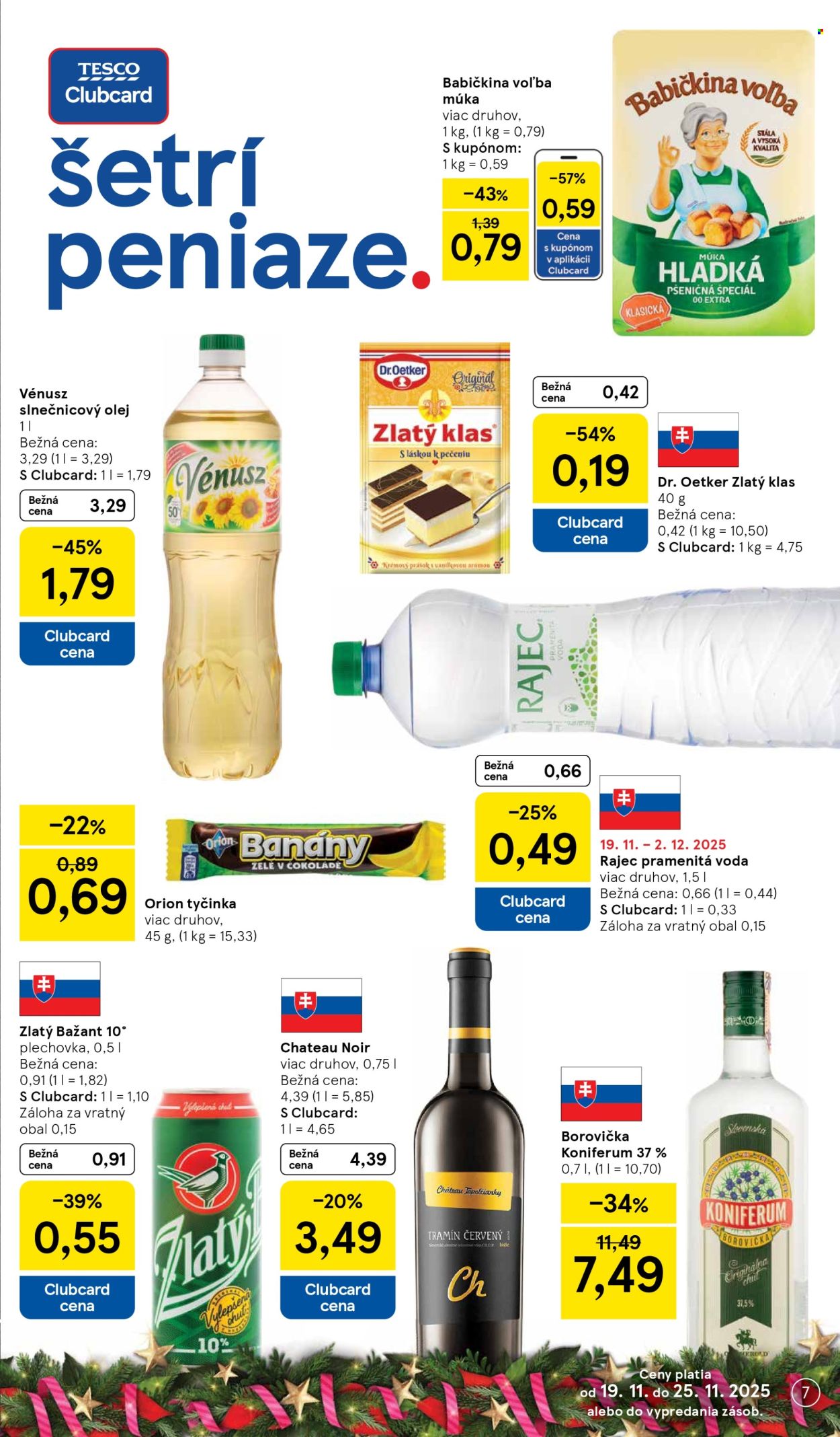 Leták TESCO - 19.11.2025 - 25.11.2025. Strana 7
