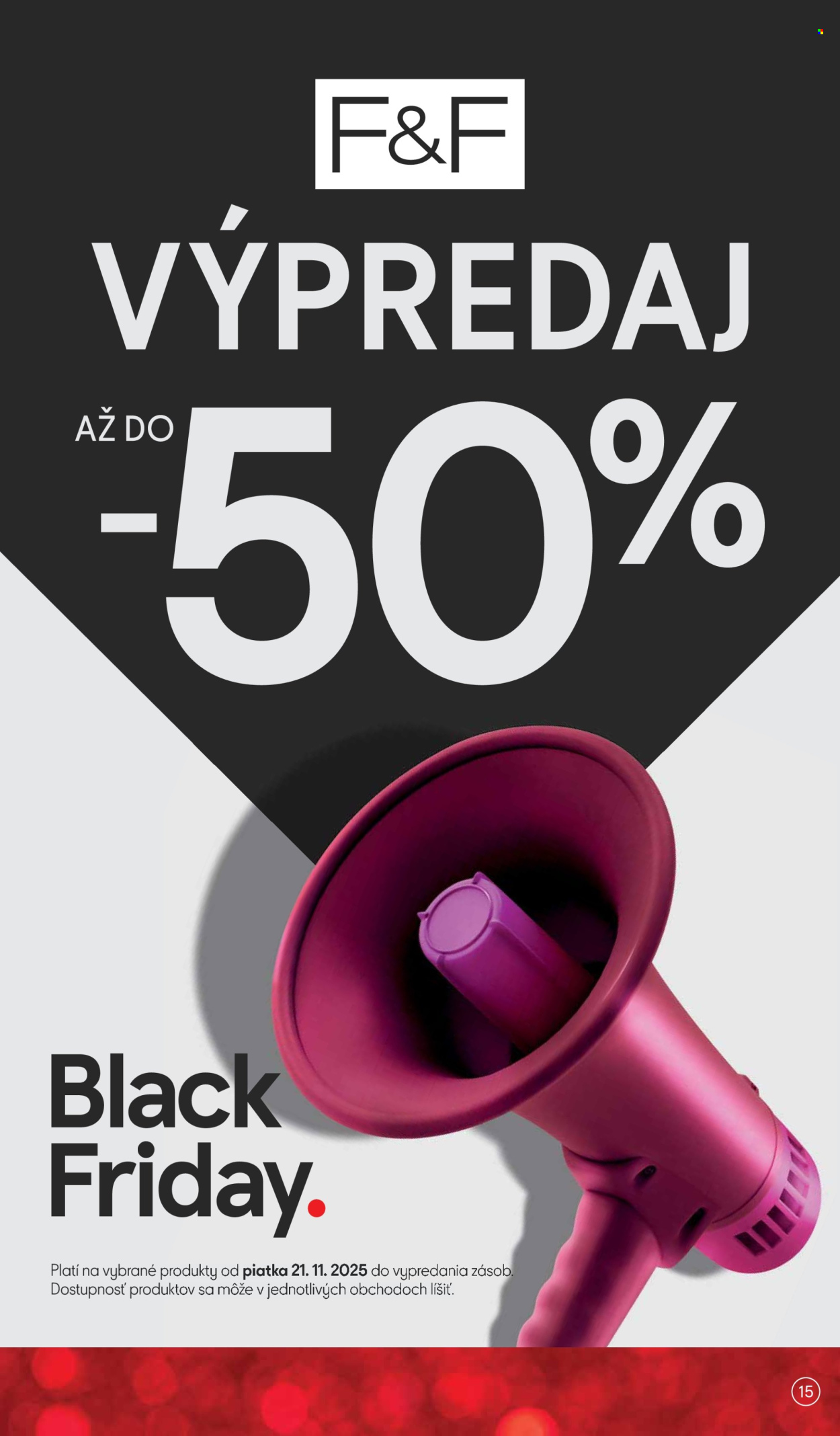 Leták TESCO - 19.11.2025 - 25.11.2025. Strana 15