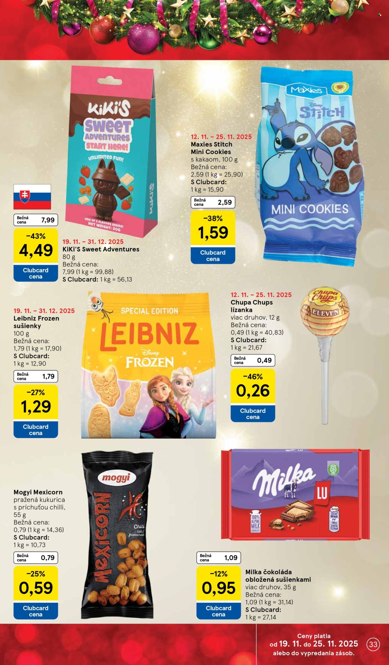 Leták TESCO - 19.11.2025 - 25.11.2025. Strana 33