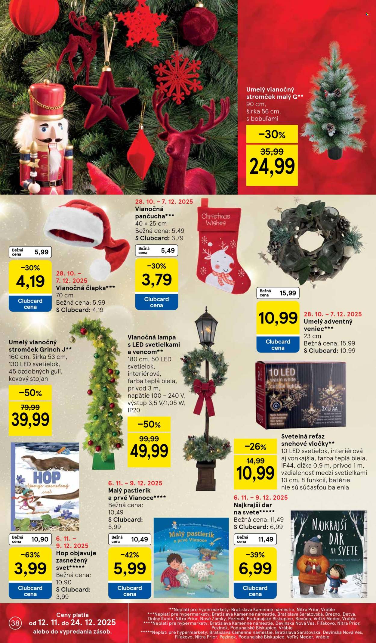 Leták TESCO - 19.11.2025 - 25.11.2025. Strana 38