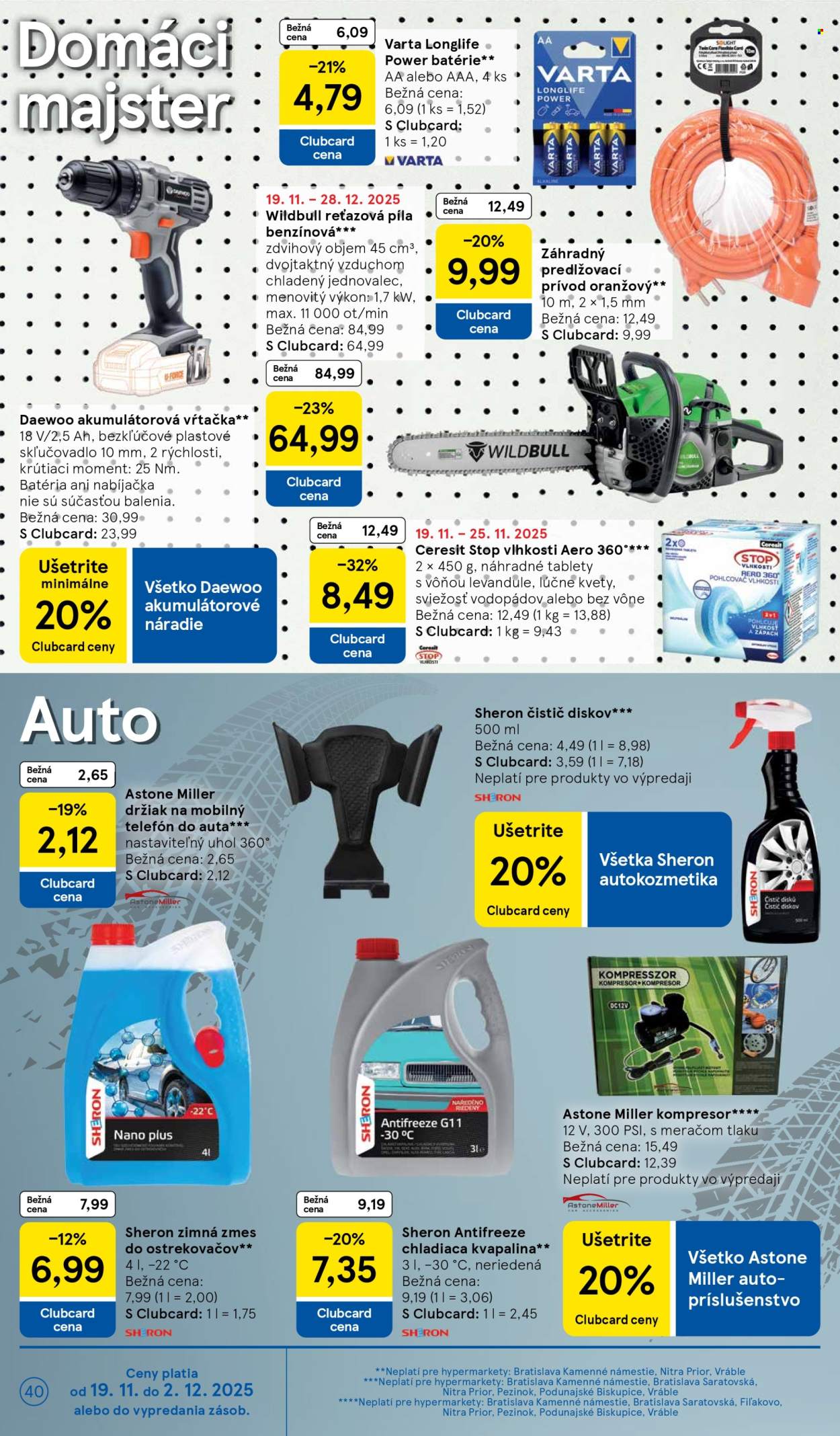 Leták TESCO - 19.11.2025 - 25.11.2025. Strana 40
