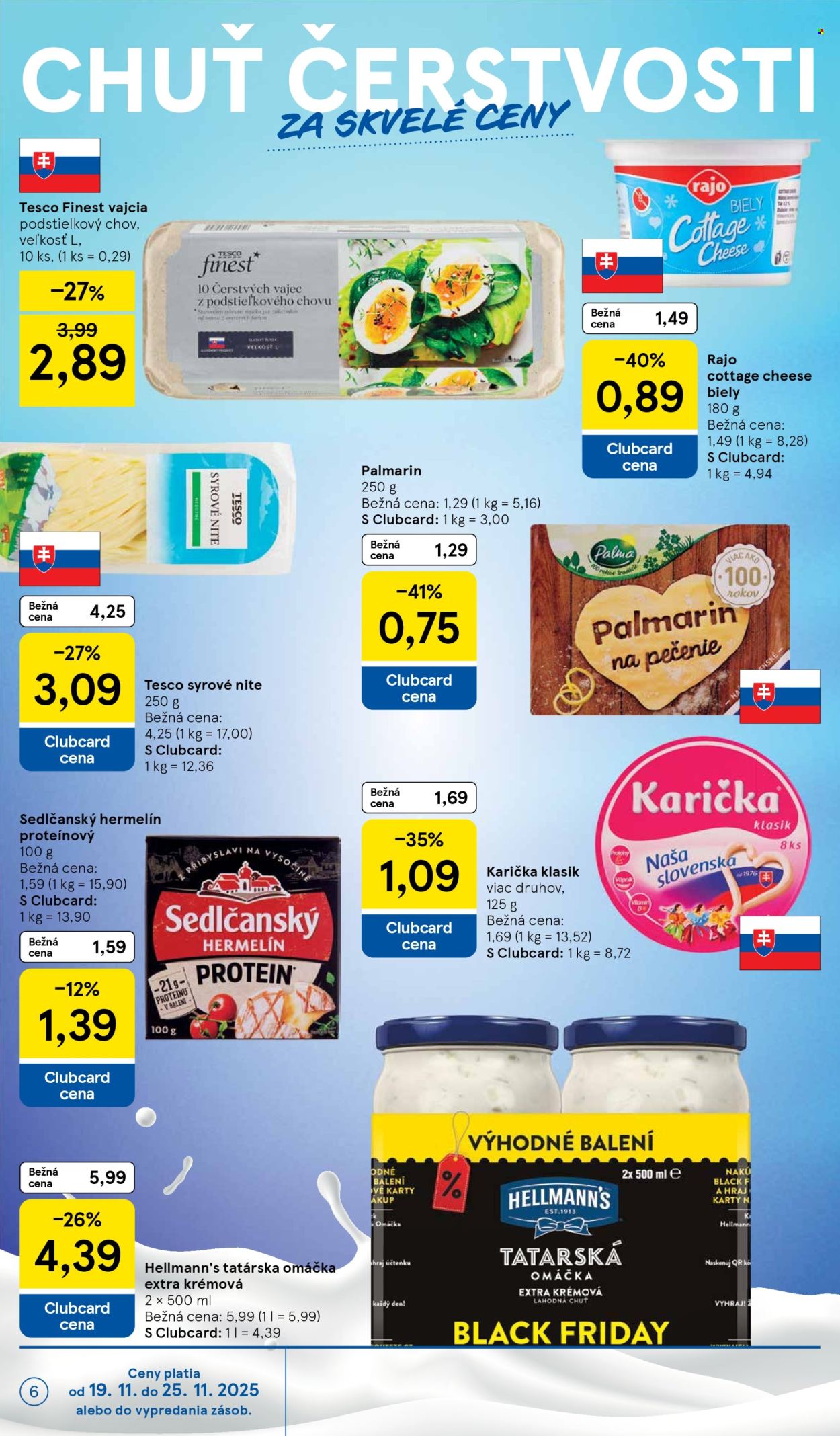 Leták TESCO supermarket - 19.11.2025 - 25.11.2025. Strana 6