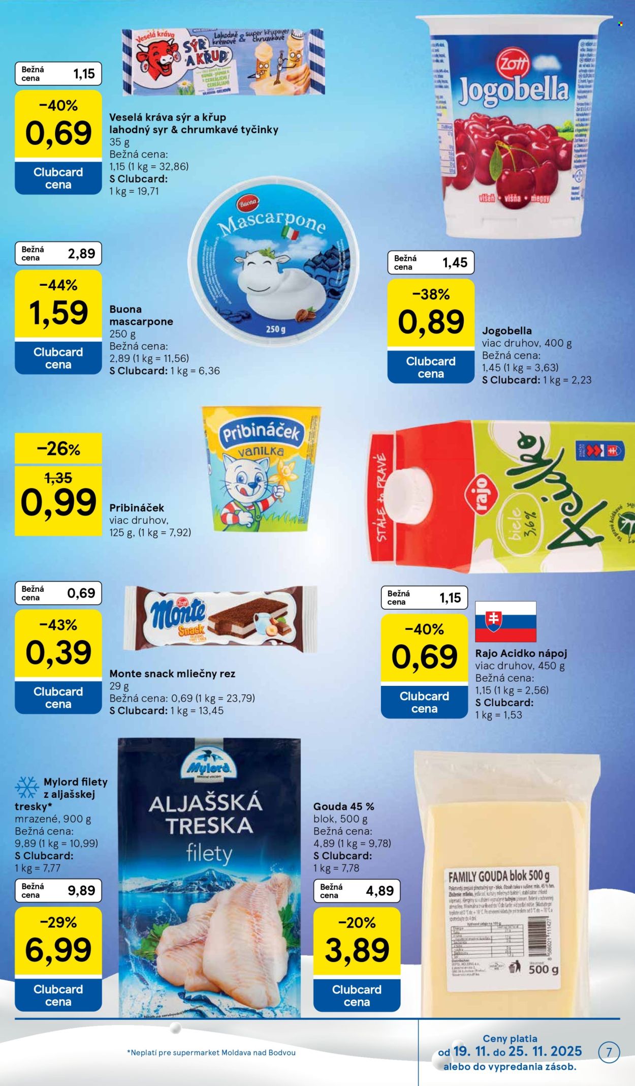 Leták TESCO supermarket - 19.11.2025 - 25.11.2025. Strana 7