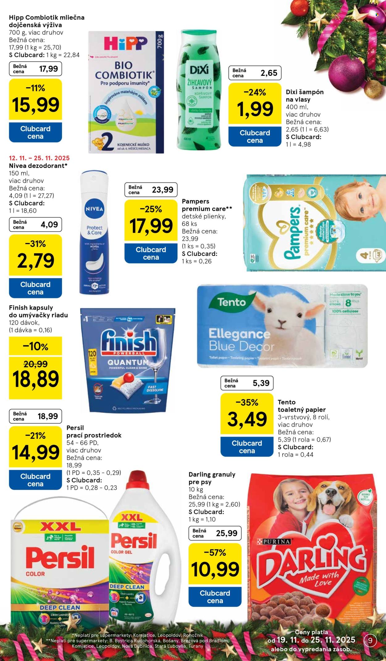 Leták TESCO supermarket - 19.11.2025 - 25.11.2025. Strana 9