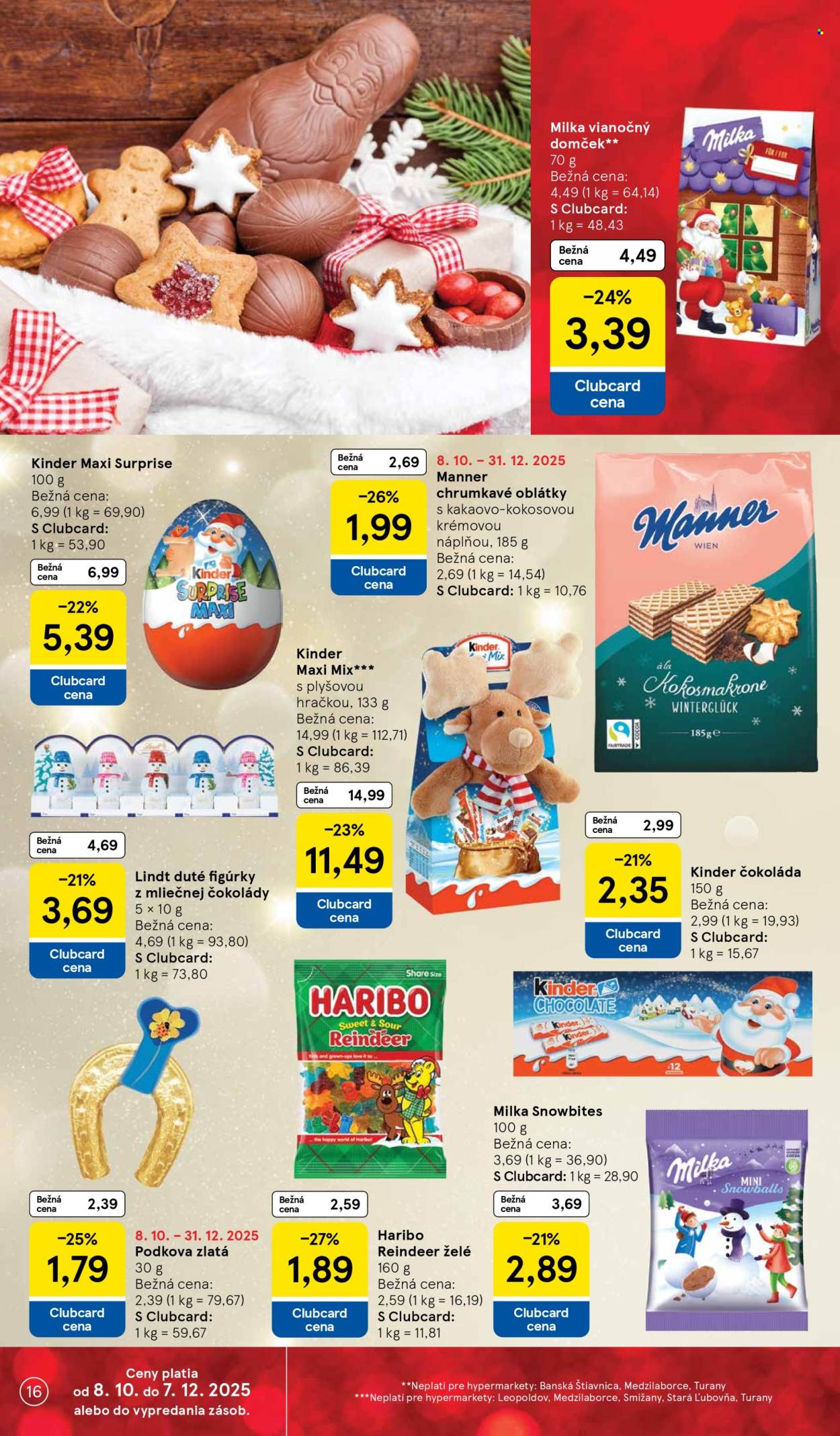 Leták TESCO supermarket - 19.11.2025 - 25.11.2025. Strana 16