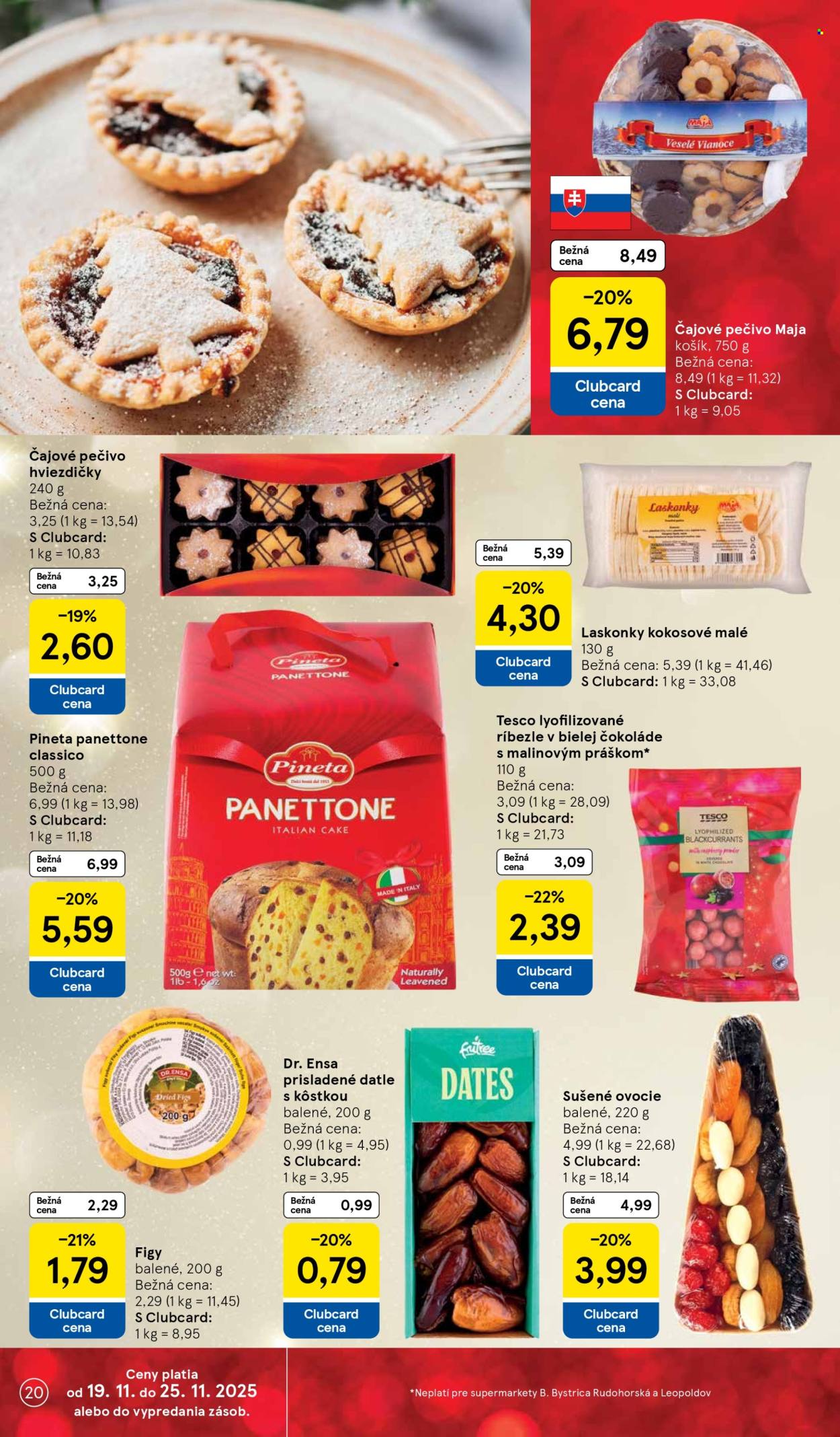 Leták TESCO supermarket - 19.11.2025 - 25.11.2025. Strana 20