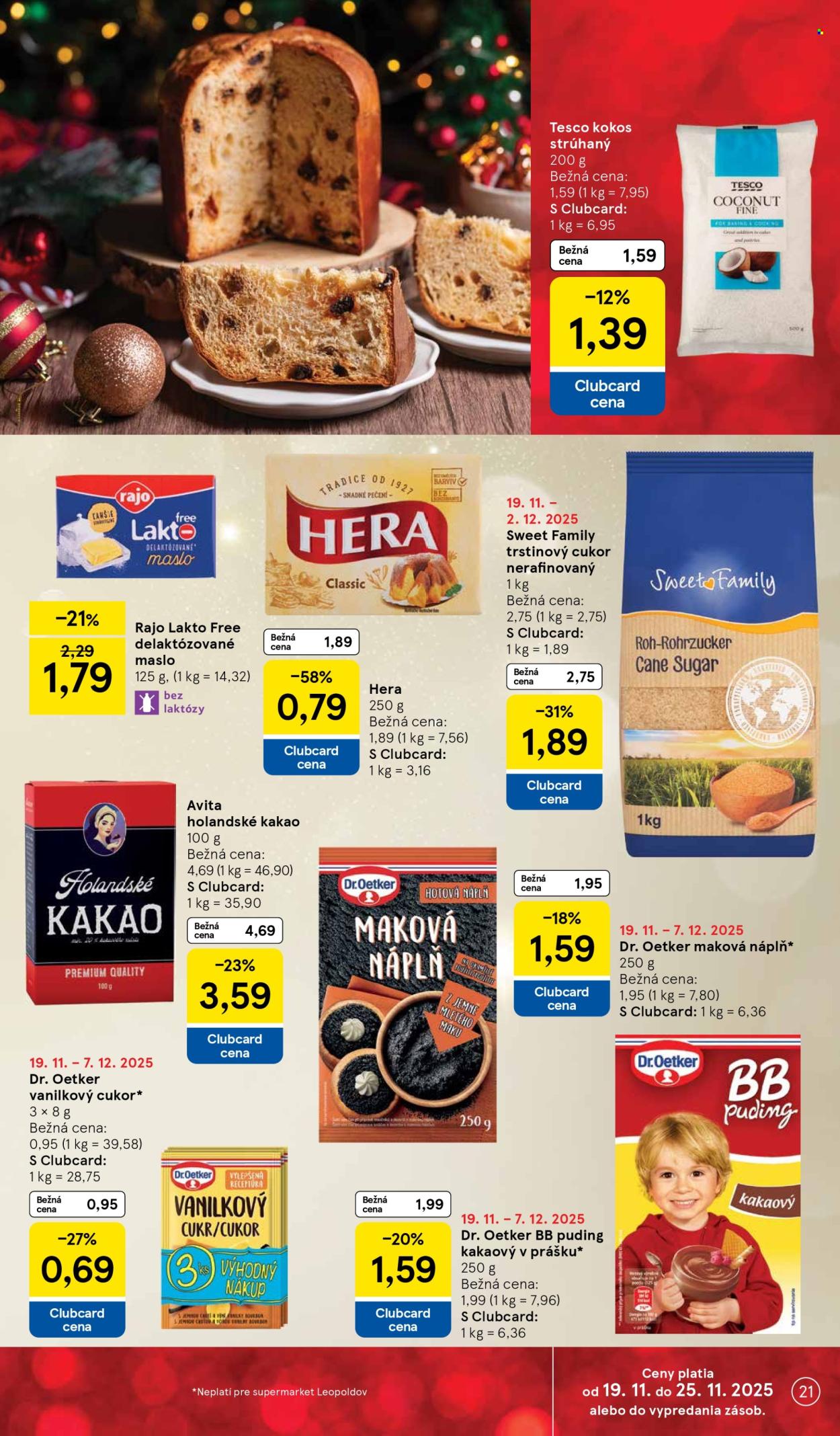 Leták TESCO supermarket - 19.11.2025 - 25.11.2025. Strana 21