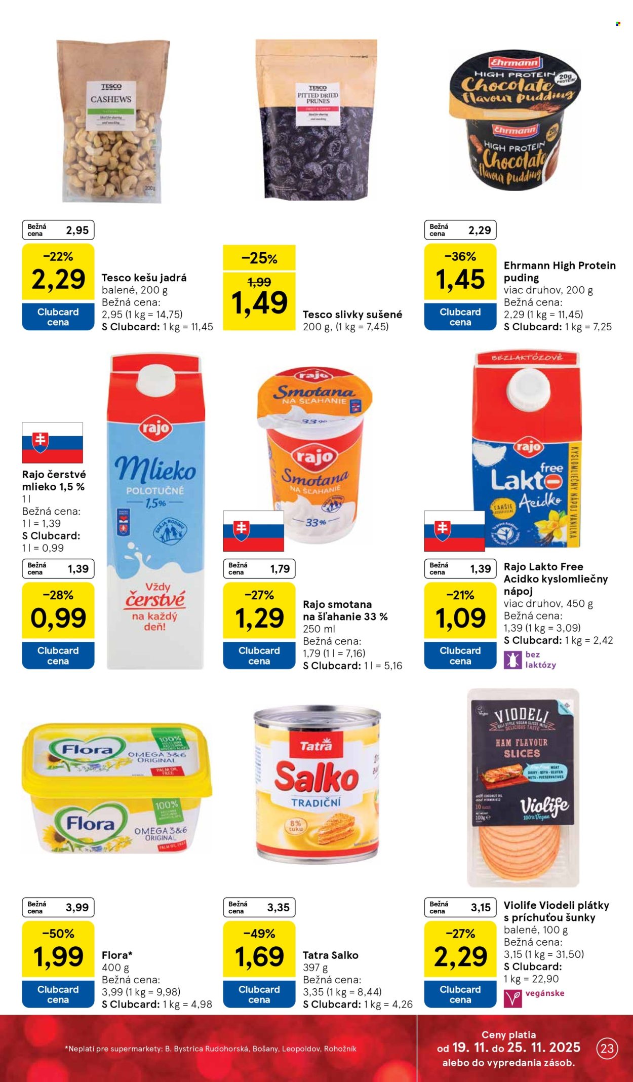 Leták TESCO supermarket - 19.11.2025 - 25.11.2025. Strana 23