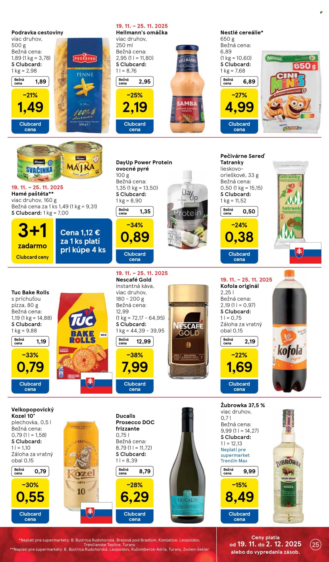 Leták TESCO supermarket - 19.11.2025 - 25.11.2025. Strana 25