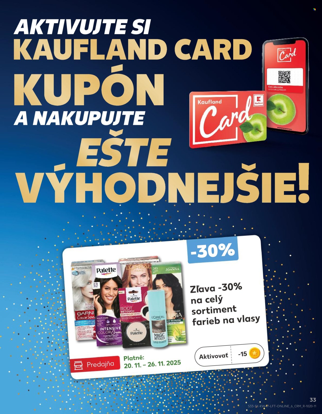 Leták Kaufland - 20.11.2025 - 26.11.2025. Strana 33